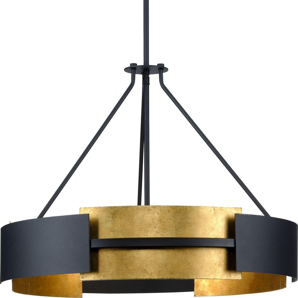 Vankirk 5 - Light Dimmable Drum Chandelier