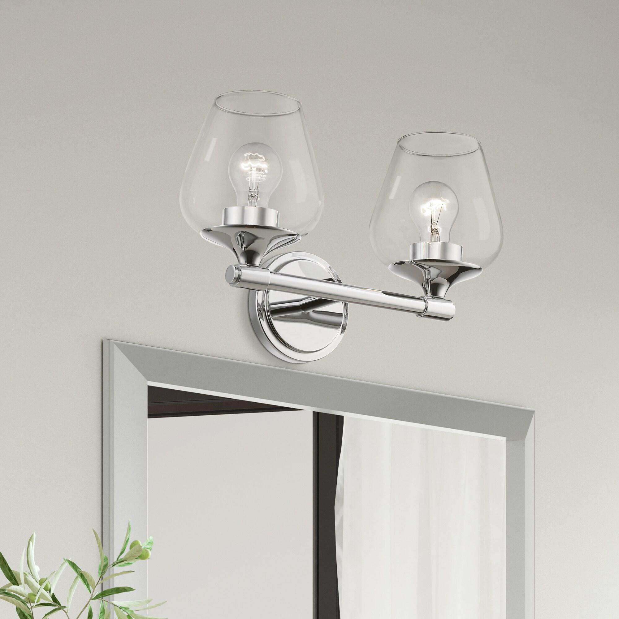 Livex Lighting Willow 2 - Light Vanity in  Polished Chrome
