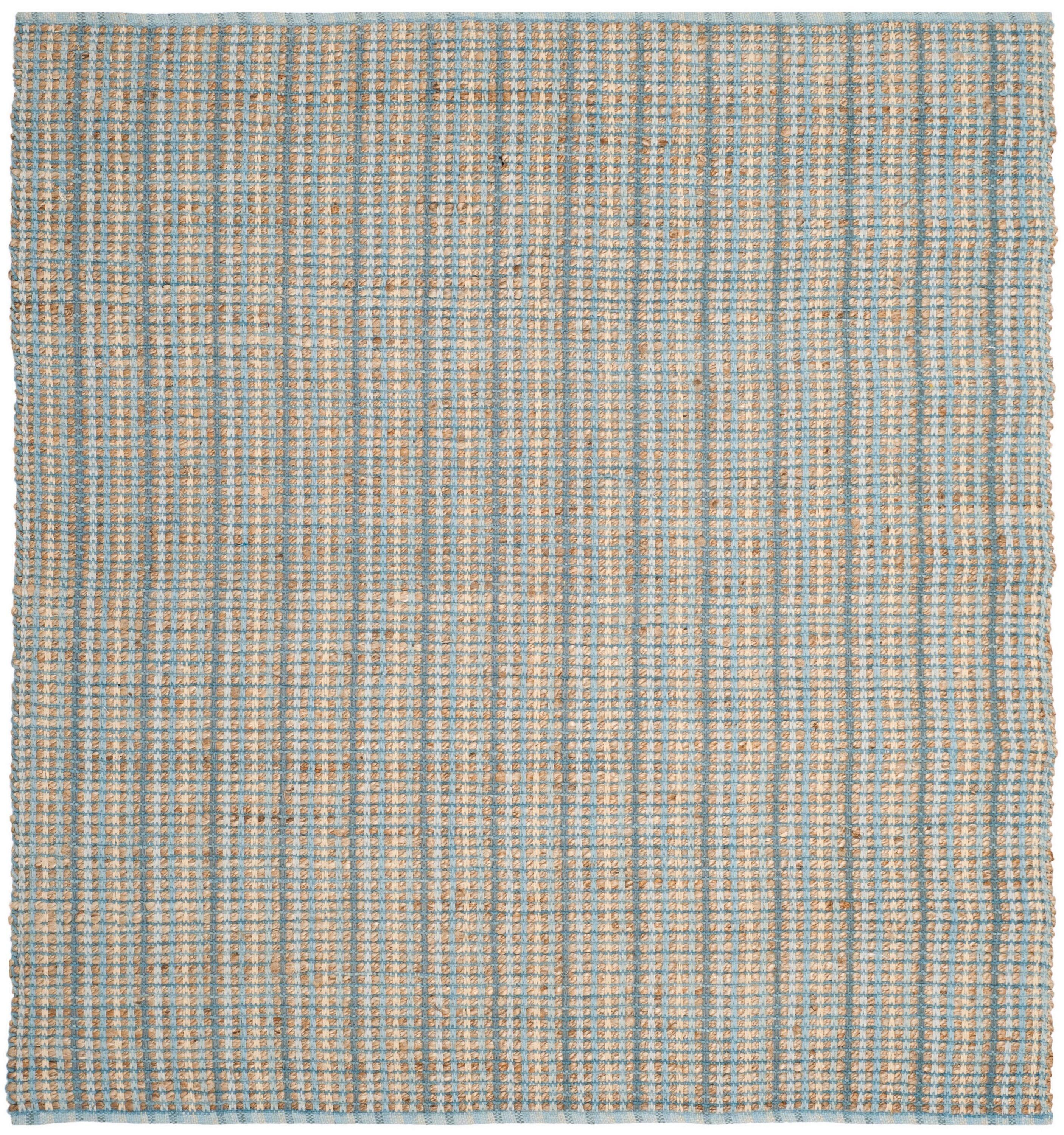 Cape Cod CAP831 Hand Woven Area Rug - Grey - 6'x6' - Safavieh.