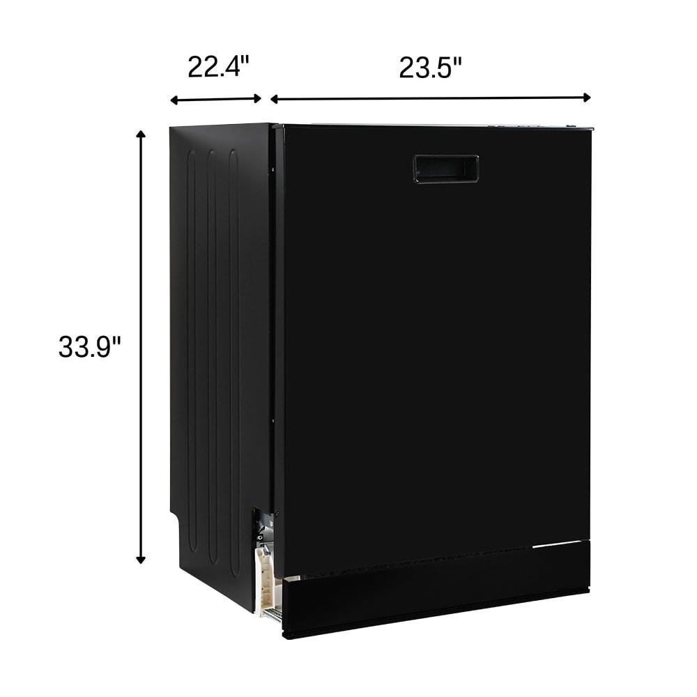 Equator 24 in Dishwasher Top Control 3 Rack 15 place 3.4g QUIET 51 dB 110V EStar