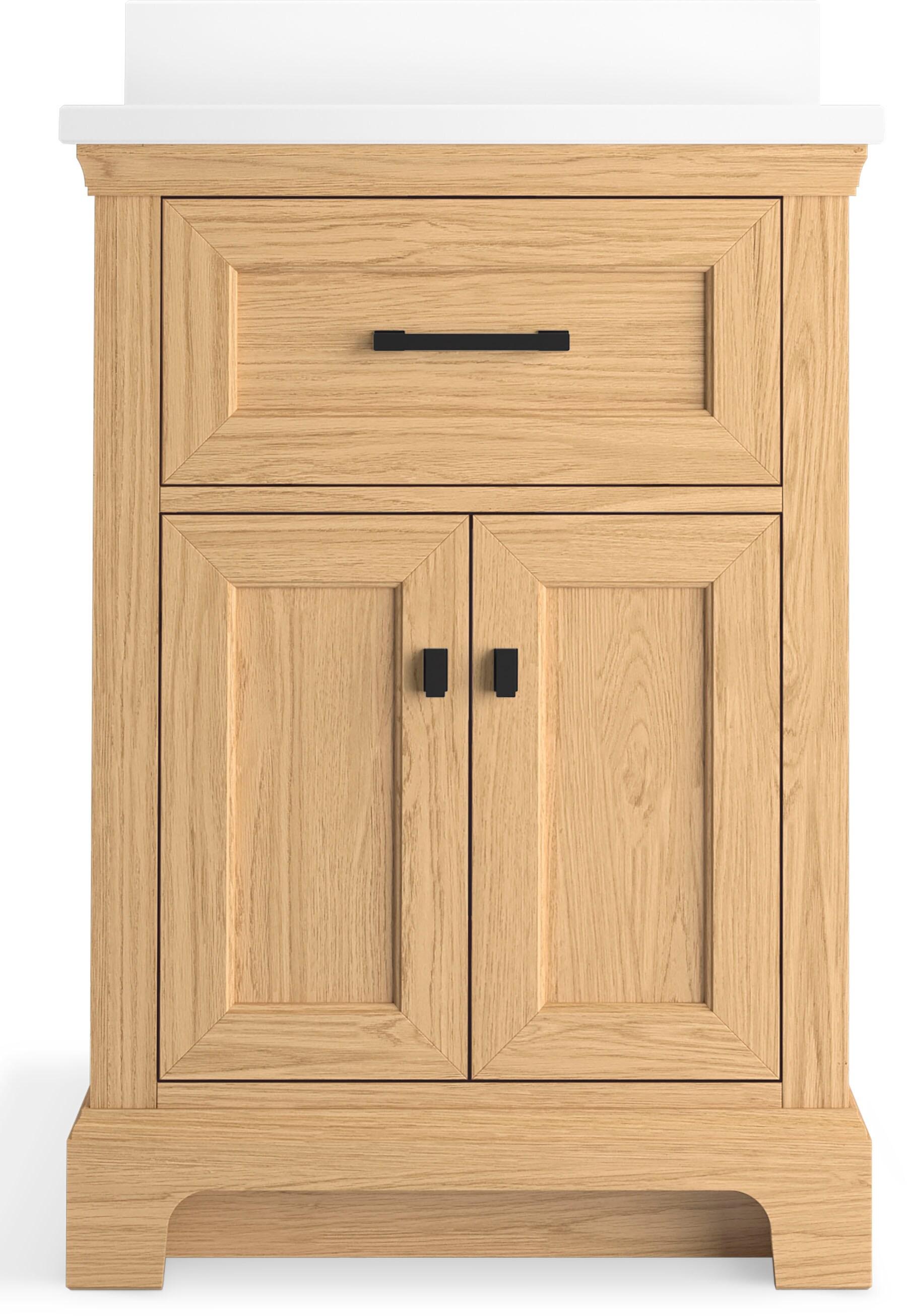 Charlemont 24 In. Bathroom Vanity Cabinet With Sink And Quartz Top