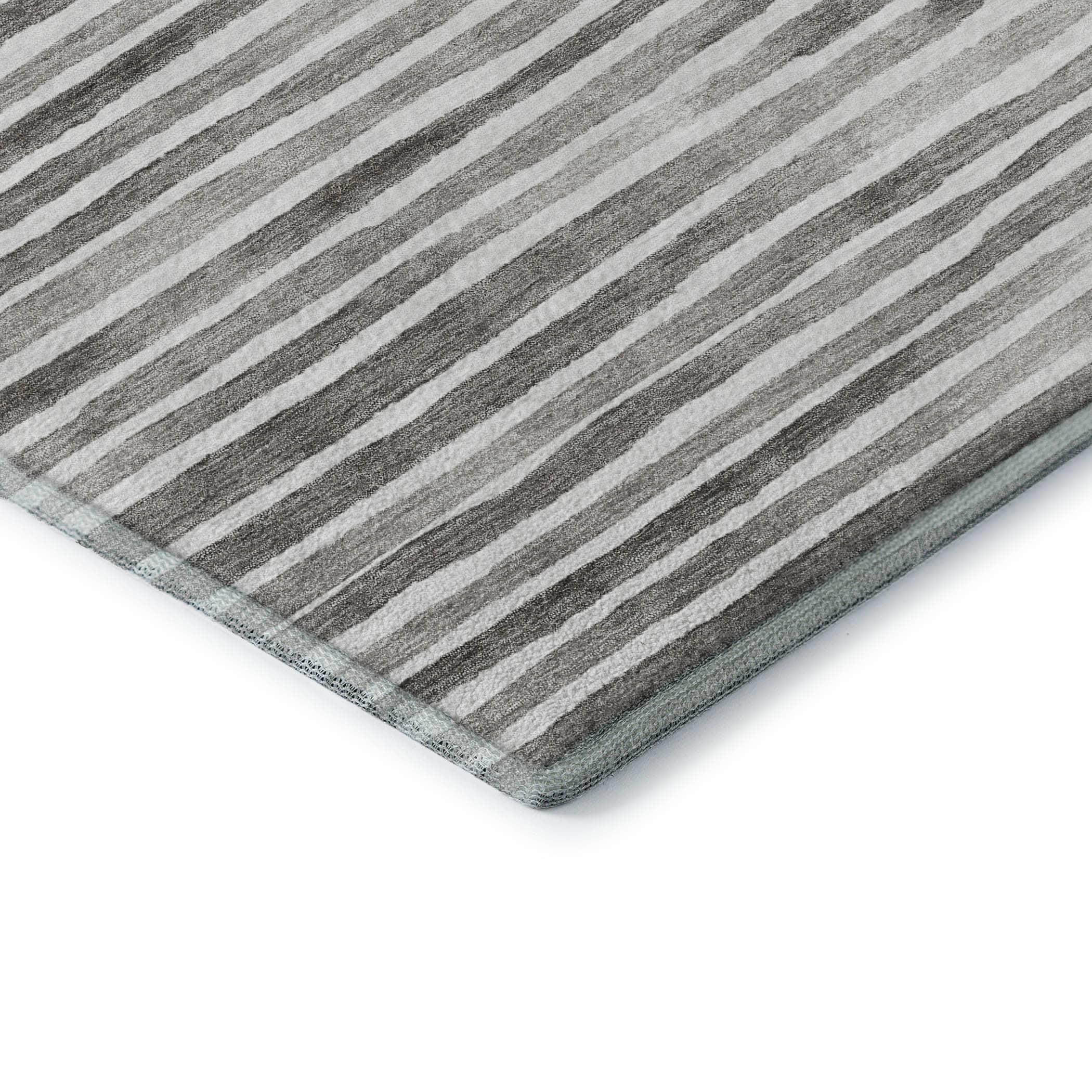 Premium Machine Washable Cerrito AMF187 Gray Rug