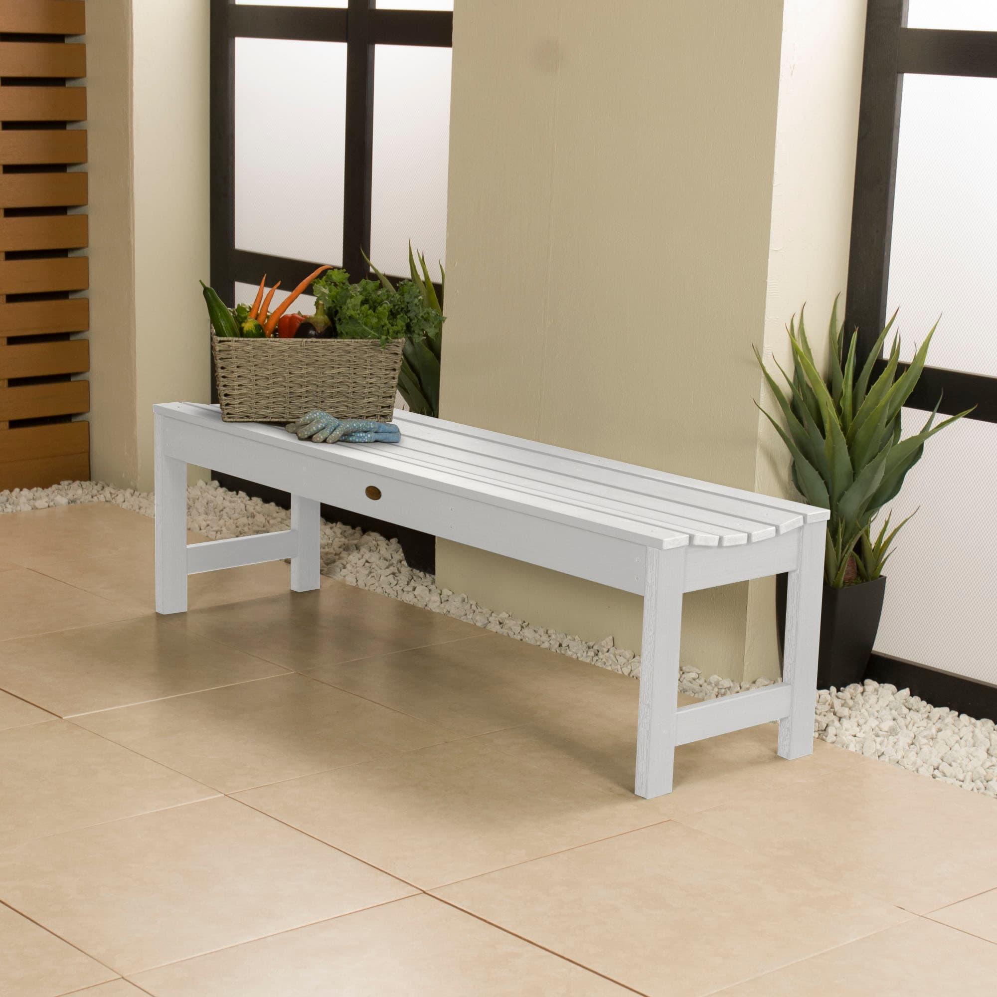 highwoodÂ® Eco-Friendly Recycled Plastic Lehigh Picnic Bench, 5'