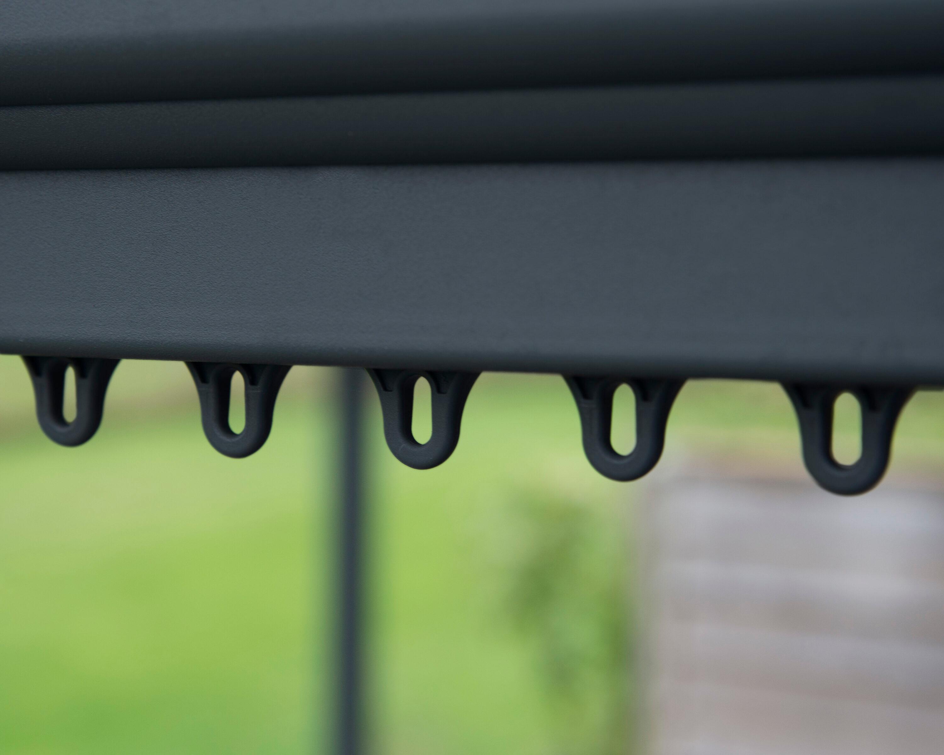 Palram - Canopia Milano 4300 10' x 14' Polycarbonate/Aluminum Gazebo - Gray/Bronze