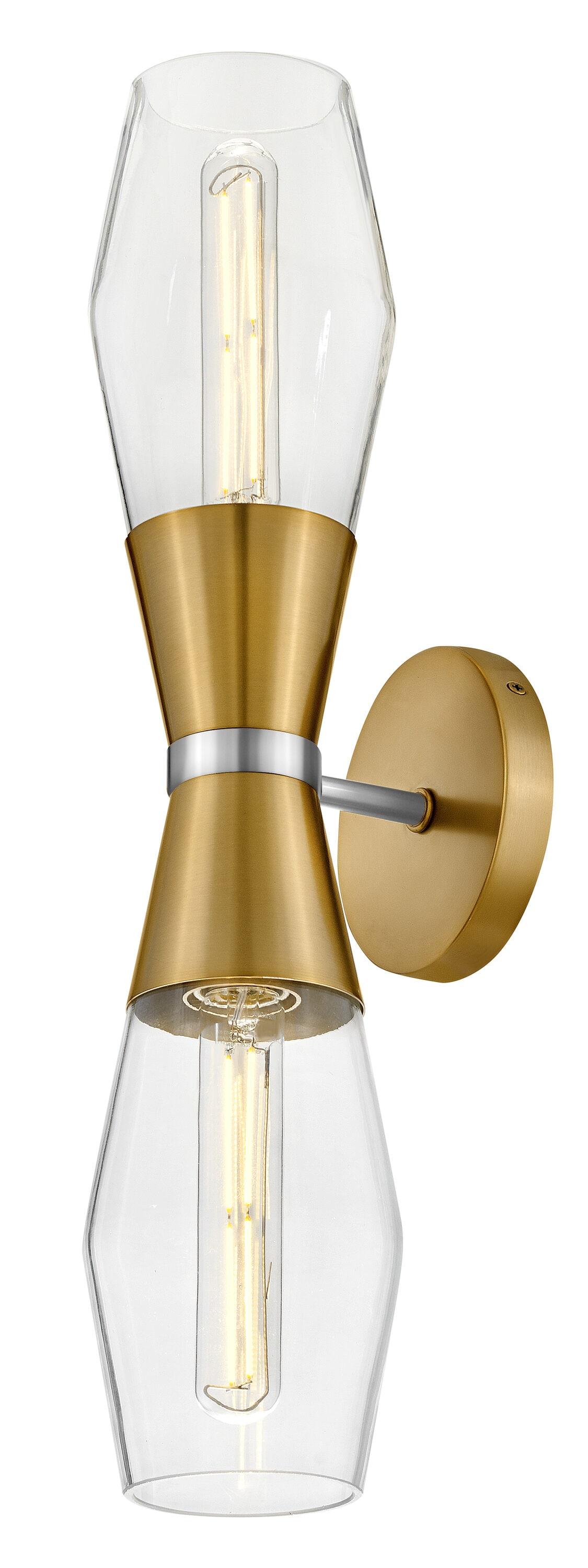 Lark Livie 2 - Light Sconce in  Lacquered Brass