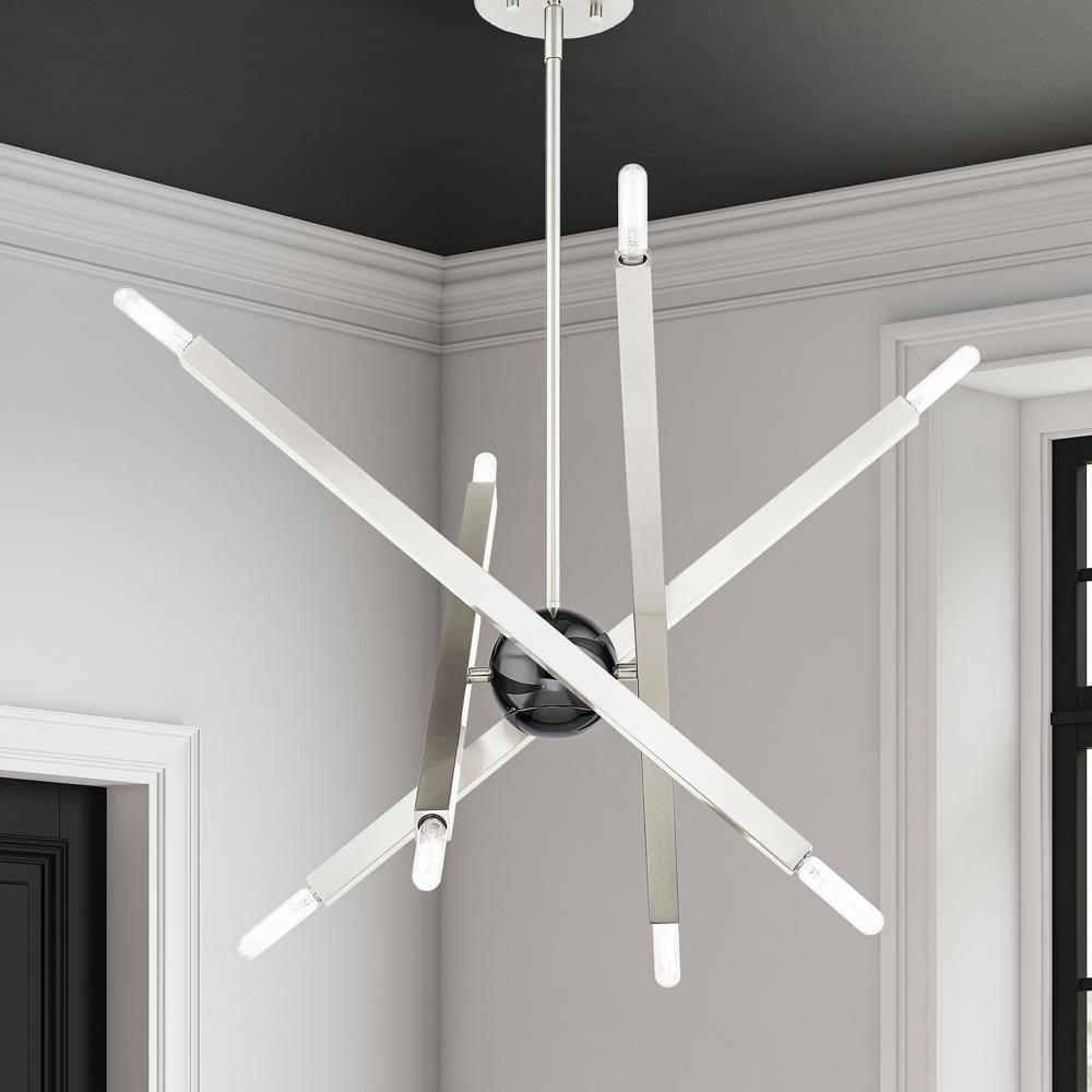 Mercury Row® Lydia 8 - Light Dimmable Modern Linear Chandelier