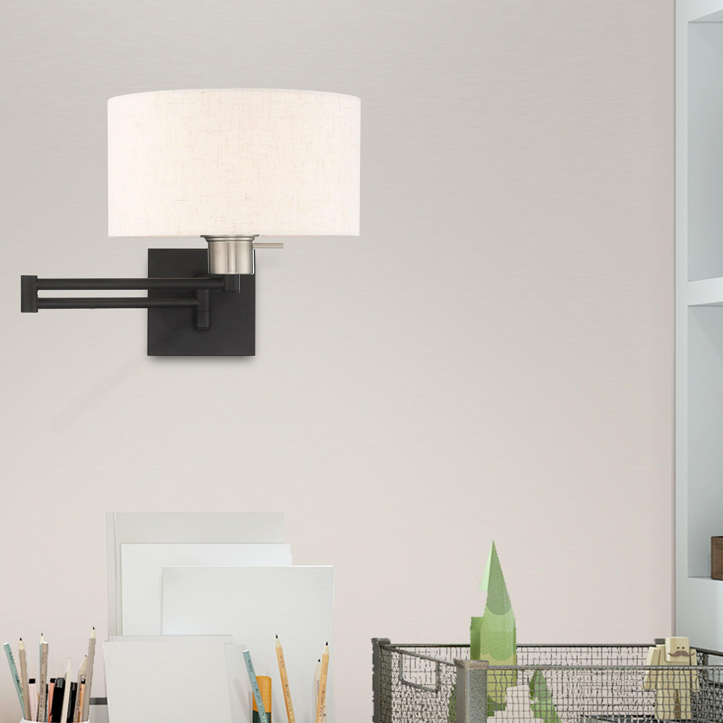 Livex Lighting 1 - Light Wall Light in  Black