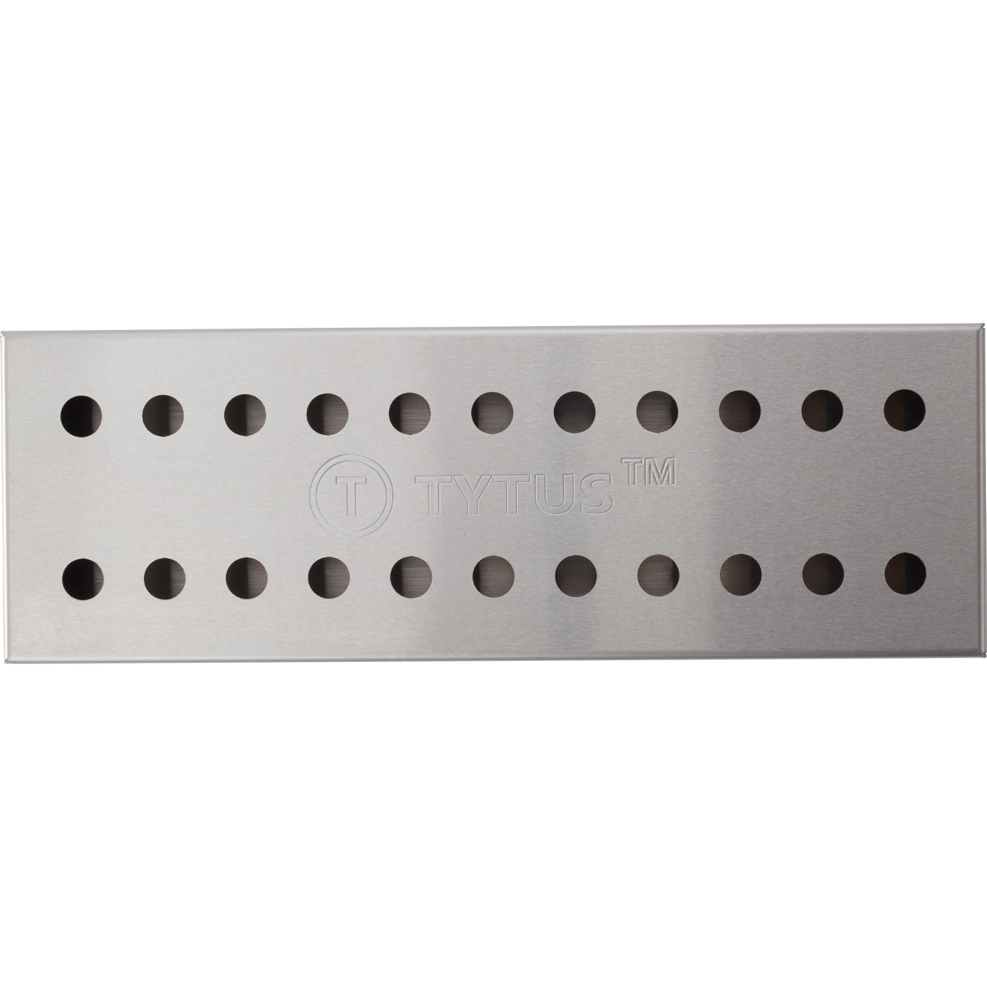 Tytus Grills Tytus Grills 4.8'' W x 12.9'' D Stainless Steel Smoker Box