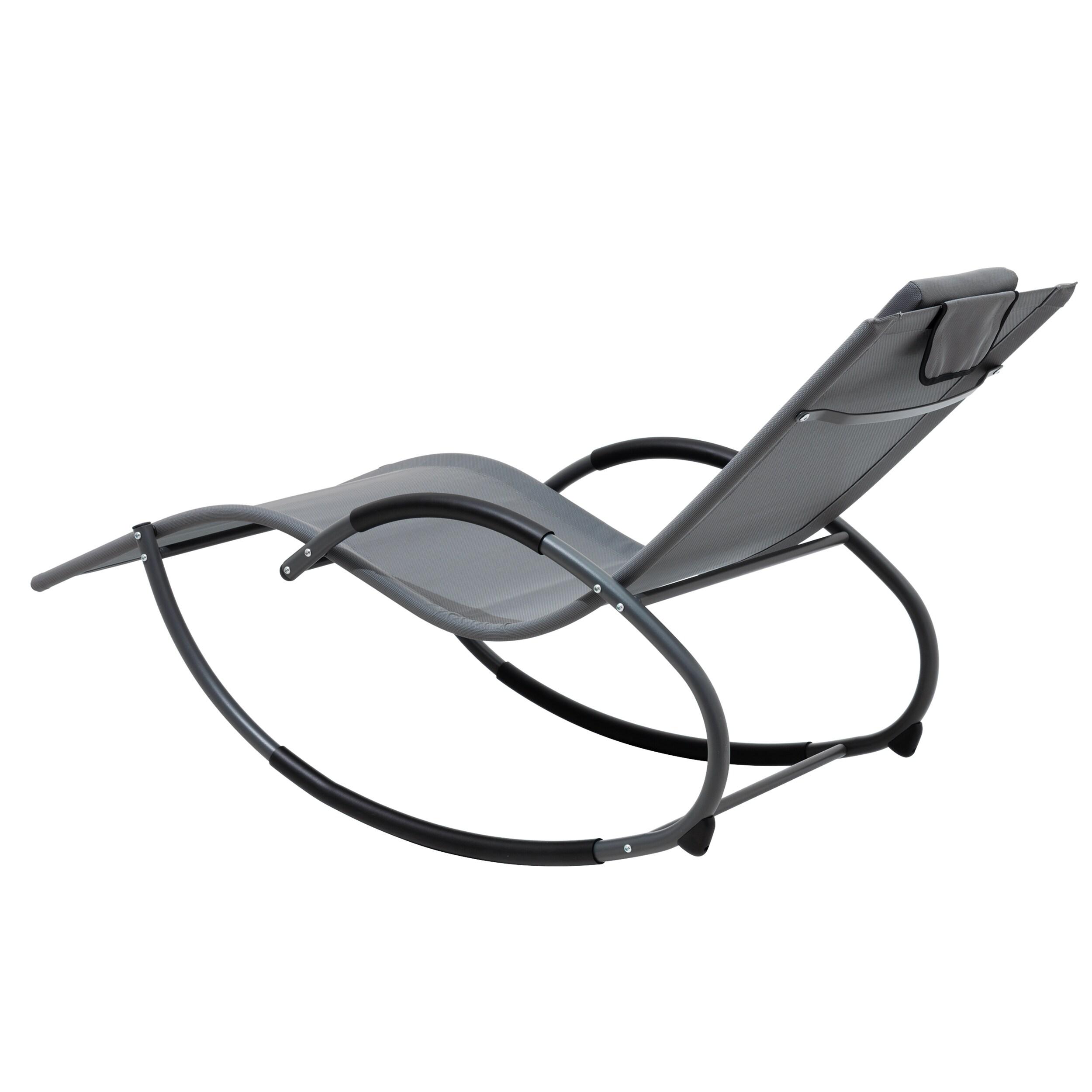 Deko Living Outdoor Metal Chaise Lounge | Wayfair