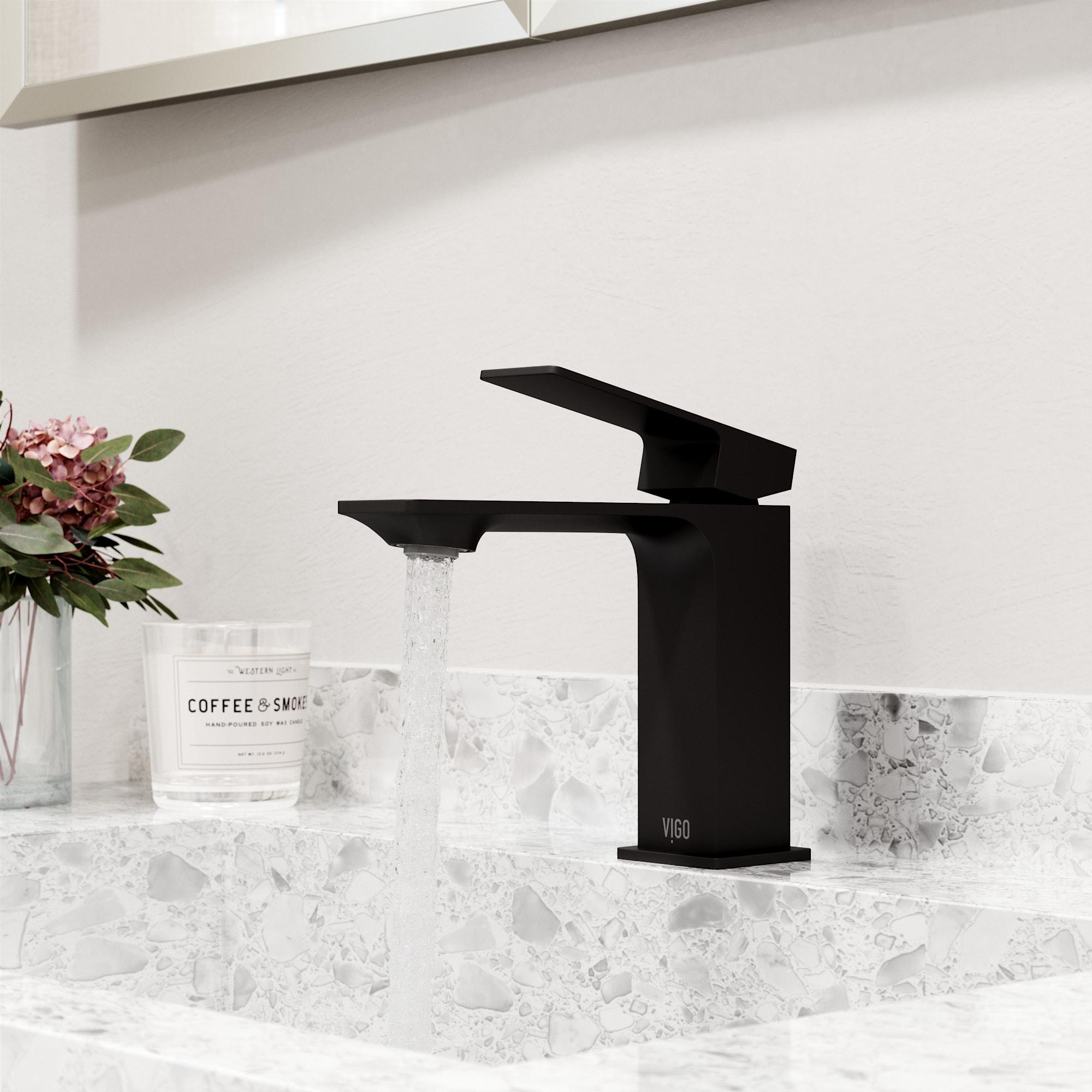 Dunn 6" H Single Handle Single Hole Bathroom Faucet