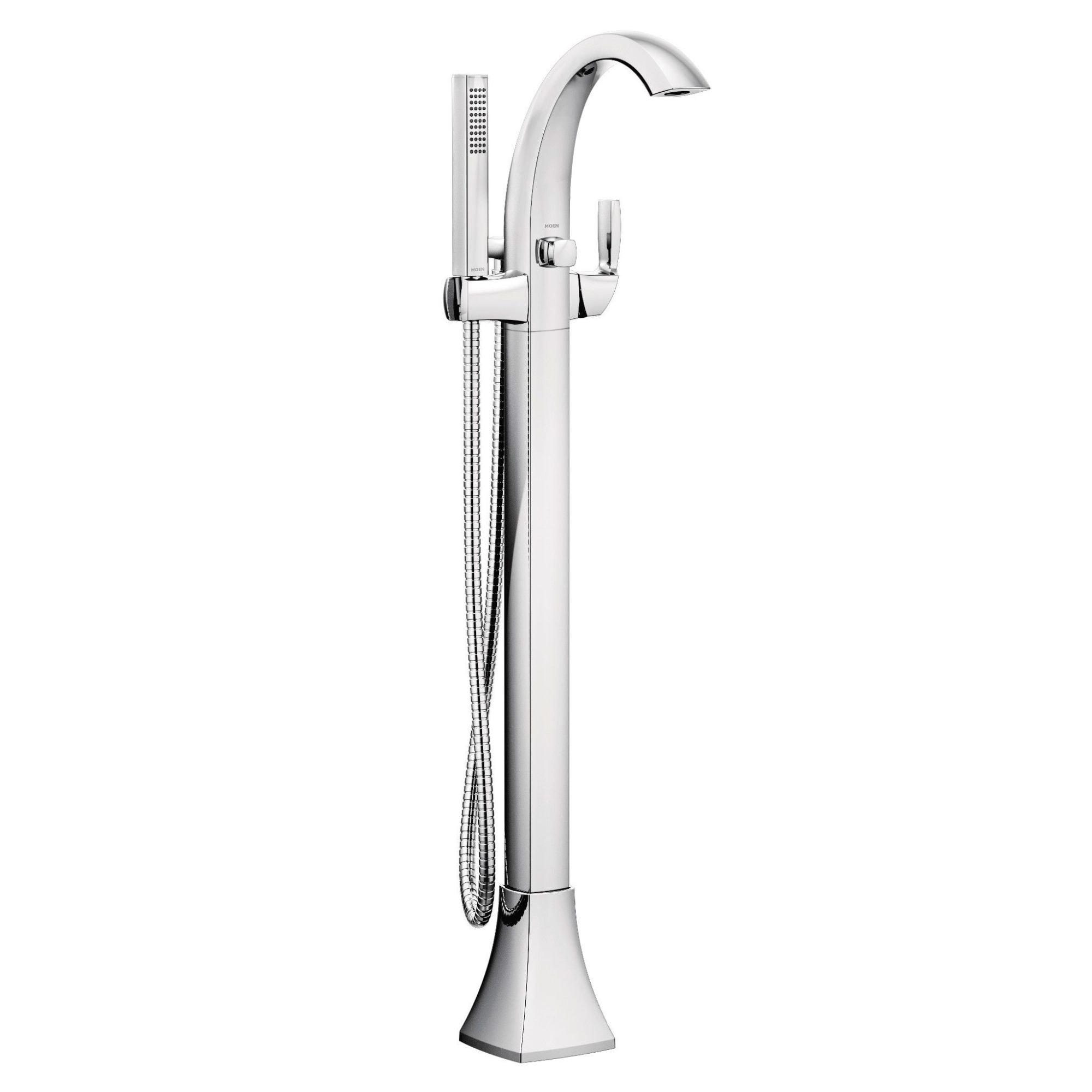 Voss Single Handle Floor Mounted Tub Filler