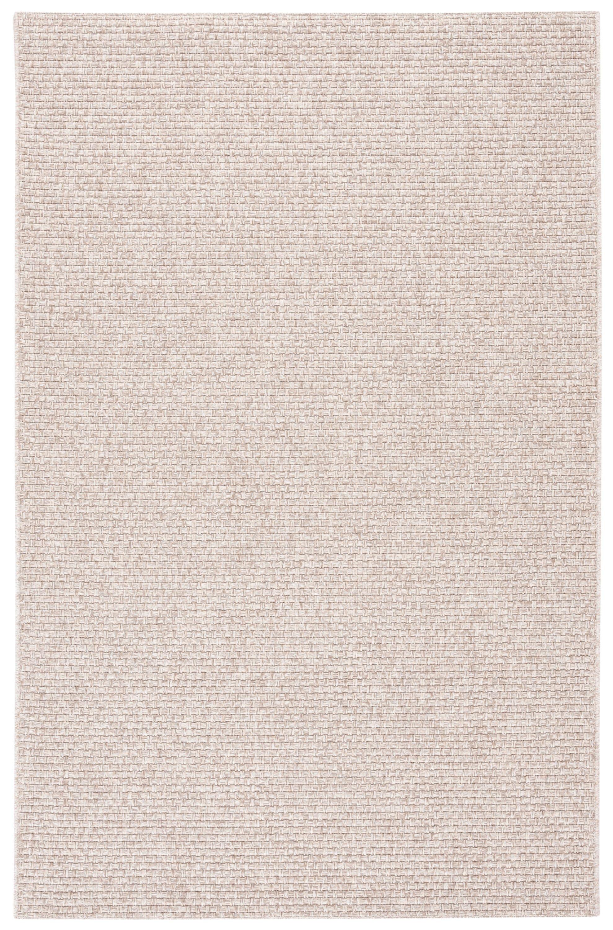 Sisal All-Weather SAW460 Power Loomed Indoor and Outdoor Area Rug - Beige - 4'x6' - Safavieh.