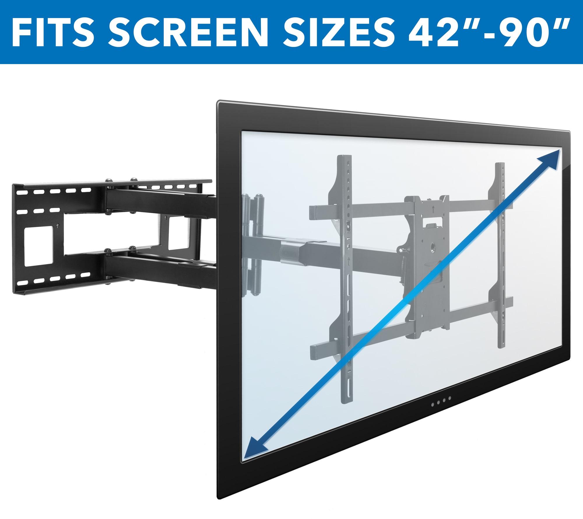 Mount-it Mount-It! Full Motion Wall Bracket TV Mount | 36 in. Extended Articulating Arm Fits 42 to 90 in. TVs