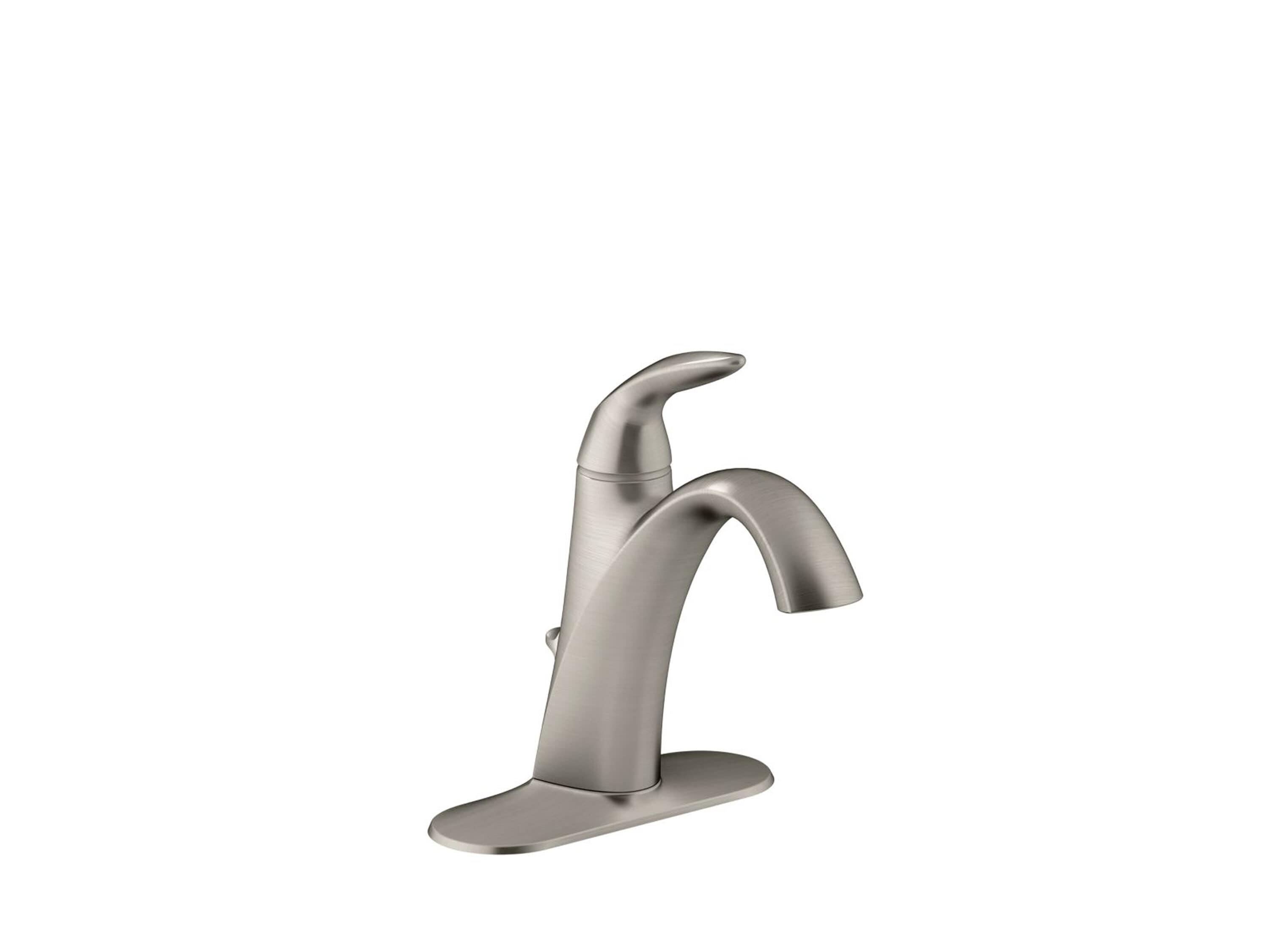 Alteo Single Hole Bathroom Faucet with Drain Assembly