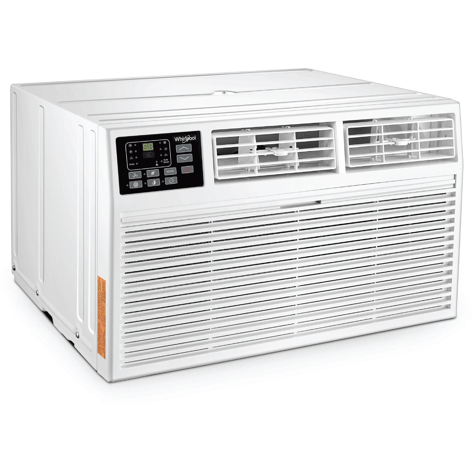 Whirlpool 12000 BTU Through The Wall Air Conditioner for 550 Square Feet with Heater and Remote Included