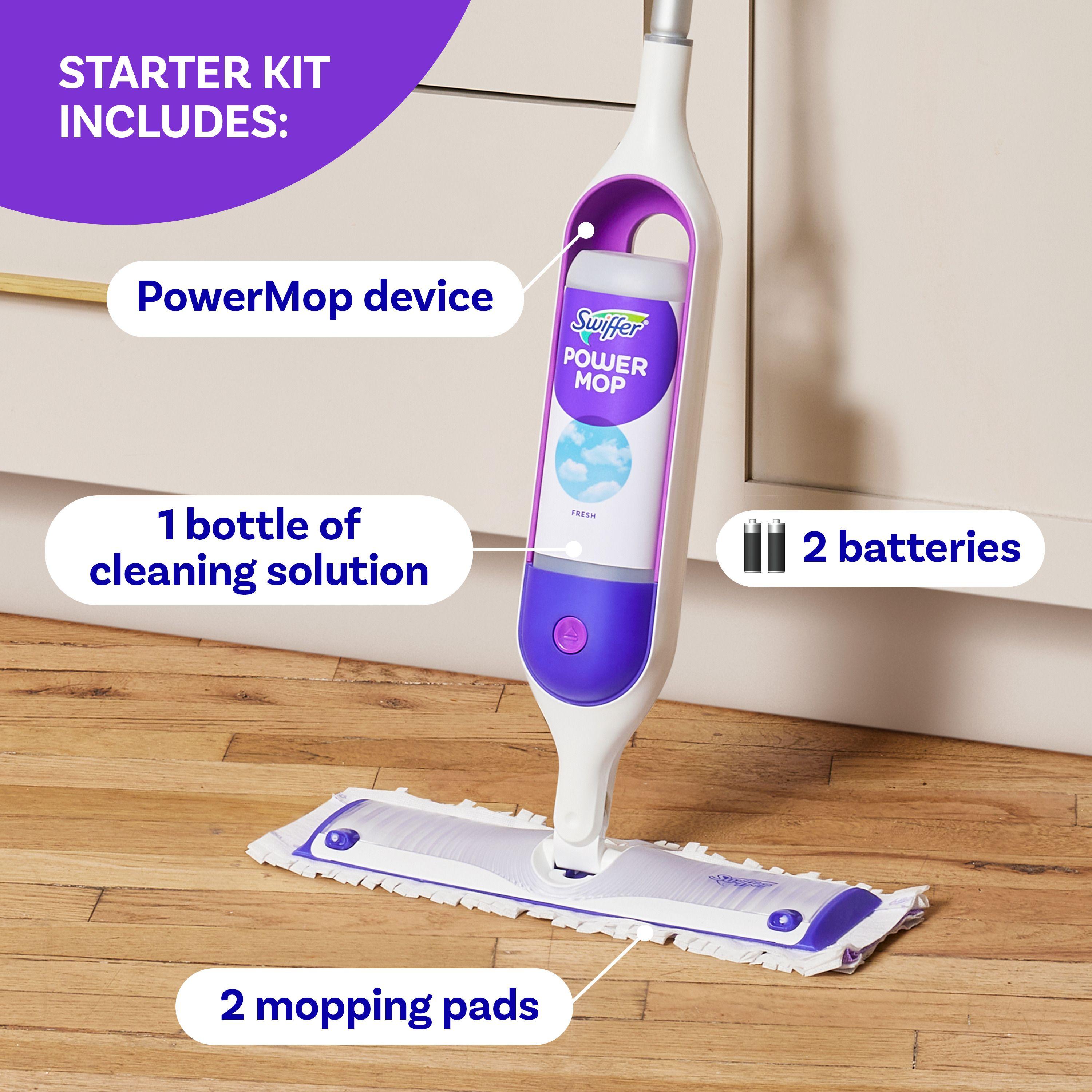 Swiffer Power Mop Multi-Surface Mop Kit for Floor Cleaning