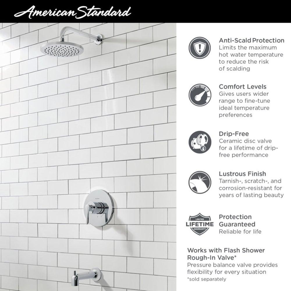 Studio S Thermostatic Tub and Shower Faucet