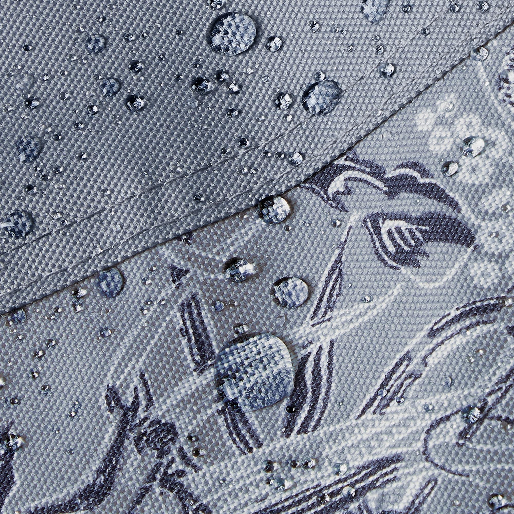 Classic Accessories for Vera Bradley Water-Resistant Adirondack Patio Chair Cover, 32 x 34 x 32 Inch, Rain Forest Toile Gray KEF16
