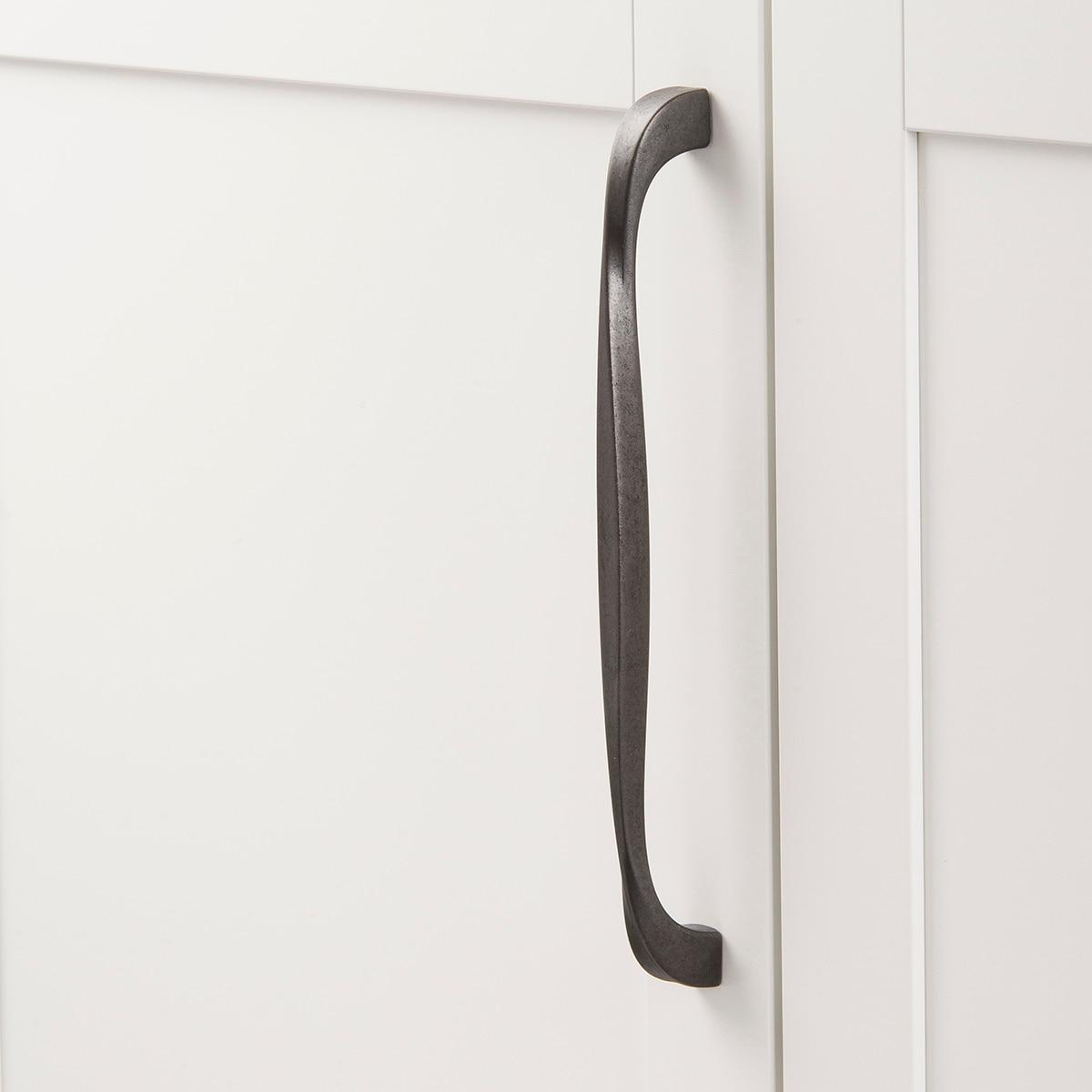 Twist Collection Black Iron 9.5" Bar Cabinet Pulls