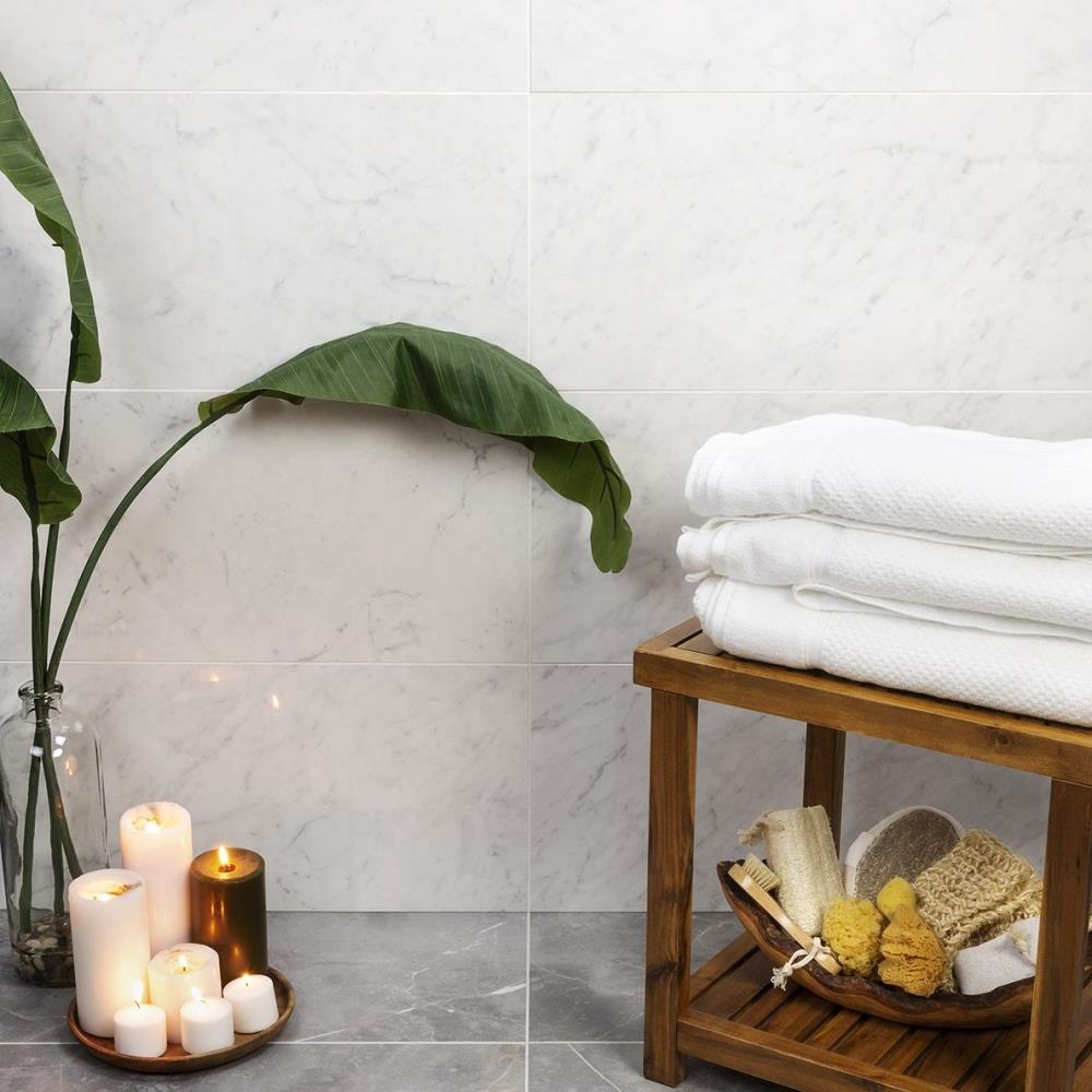 Bond Tile 12" x 24" Porcelain Marble Look Wall & Floor Tile