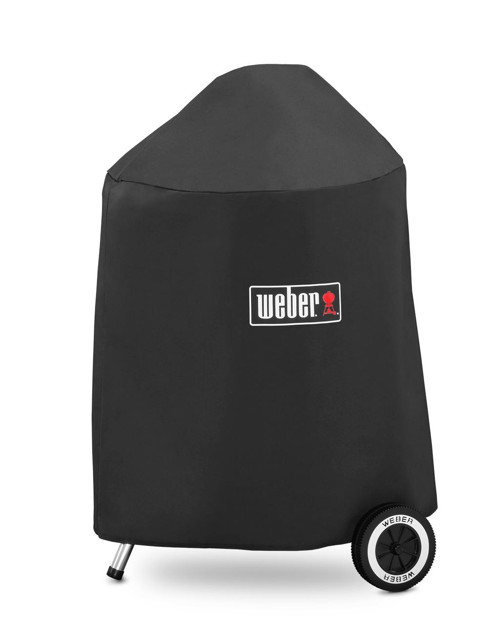 Black Weather Resistant Charcoal Grill Cover with Storage Bag