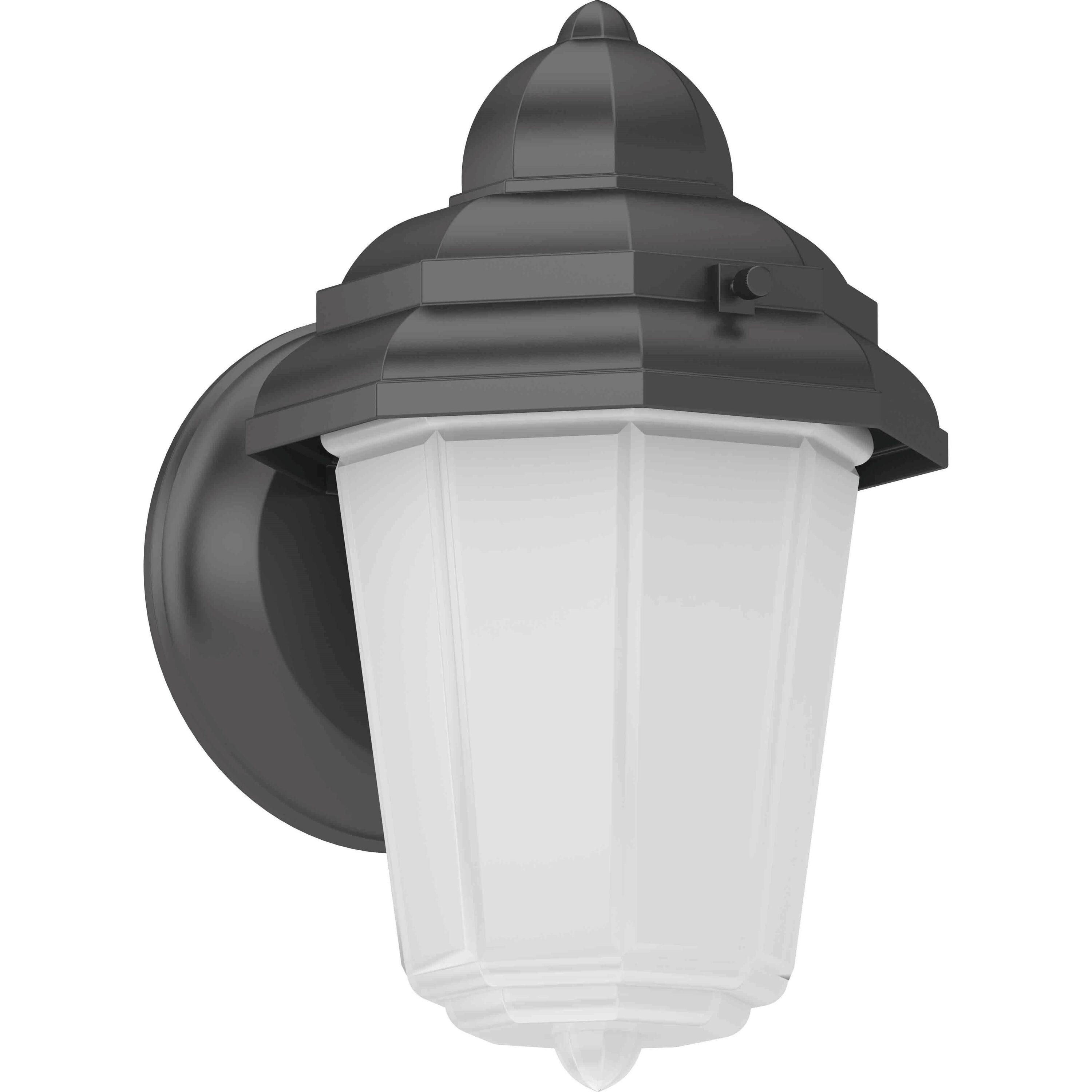 Volume Lighting V8888 1 Light 8.75" Height Outdoor Wall Sconce - Black