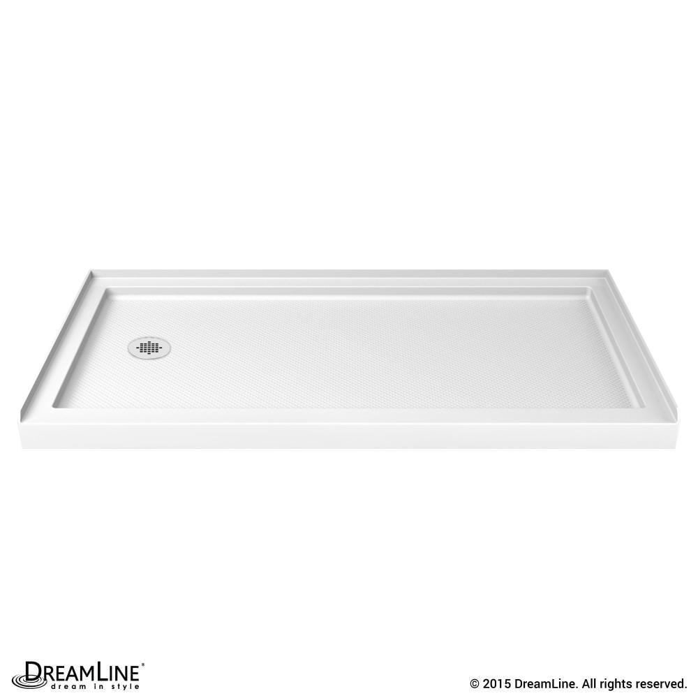 SlimLine 60" x 34" Single Threshold Shower Base