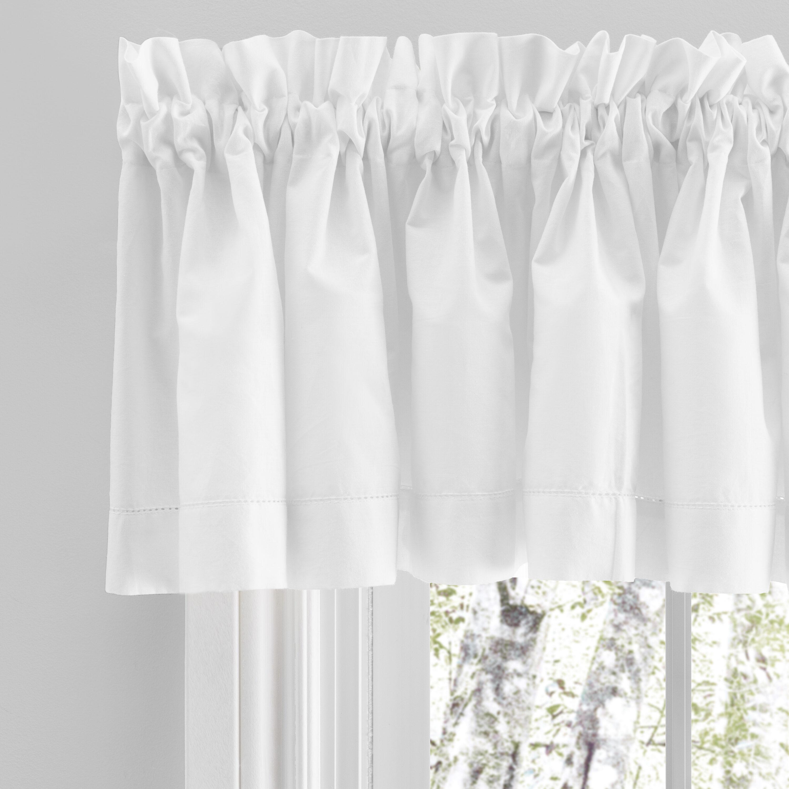 Ricardo Simplicity Tailored Valance 80x13 White