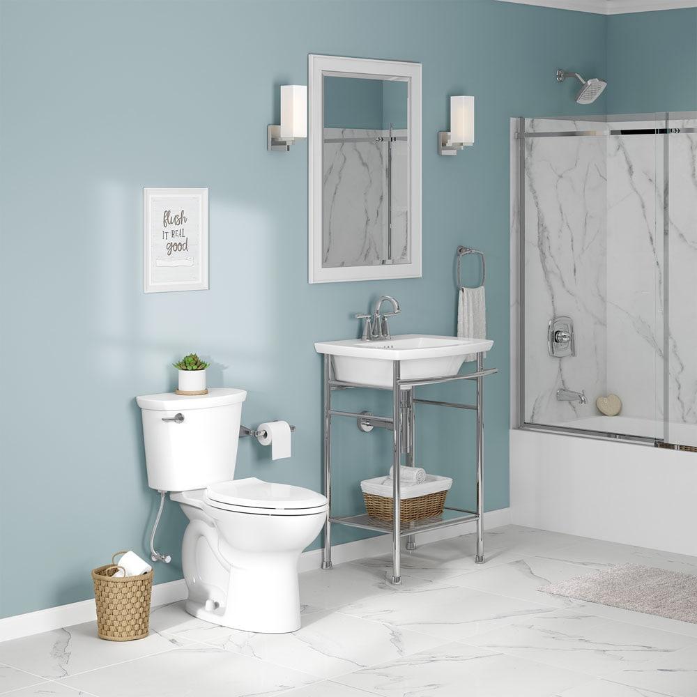 American Standard 2462.016.020 American Standard Cadet Two-Piece Pressure Assist Toilet Elongated