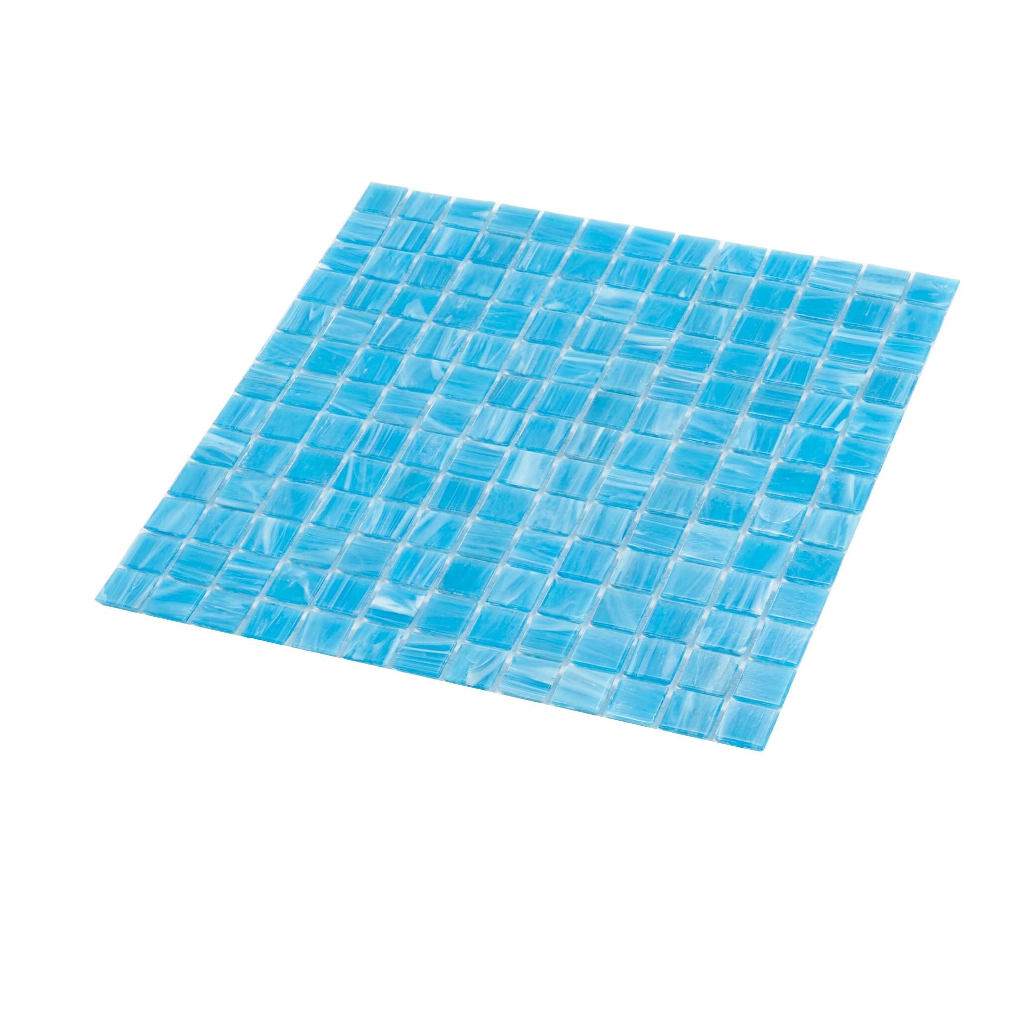 Celestial 0.8" x 0.8" Glass Grid Mosaic Wall & Floor Tile