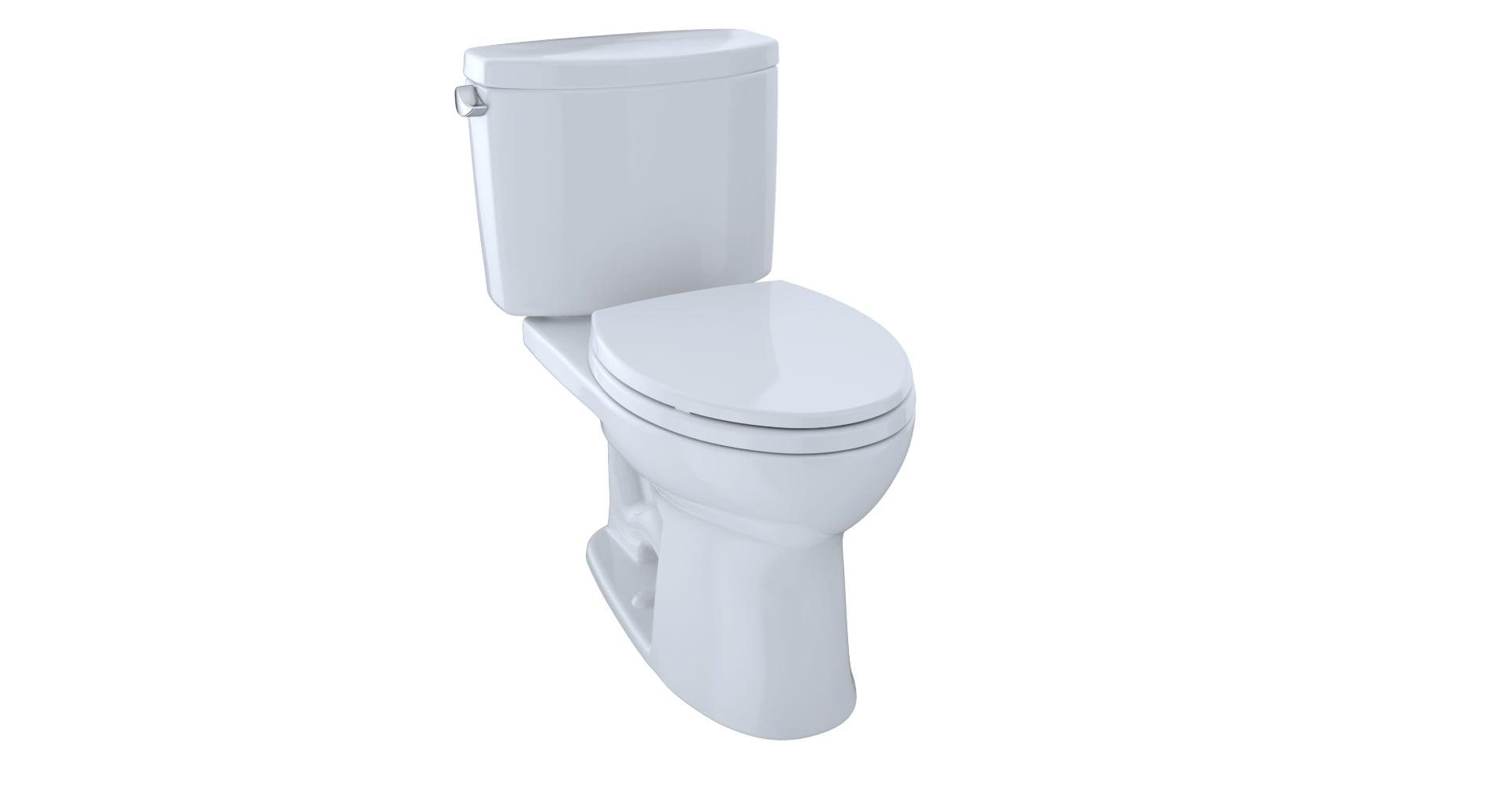 Drake® 1.28 GPF (Water Efficient) Elongated Two-Piece Toilet with High Efficiency Flush (Seat Not Included)
