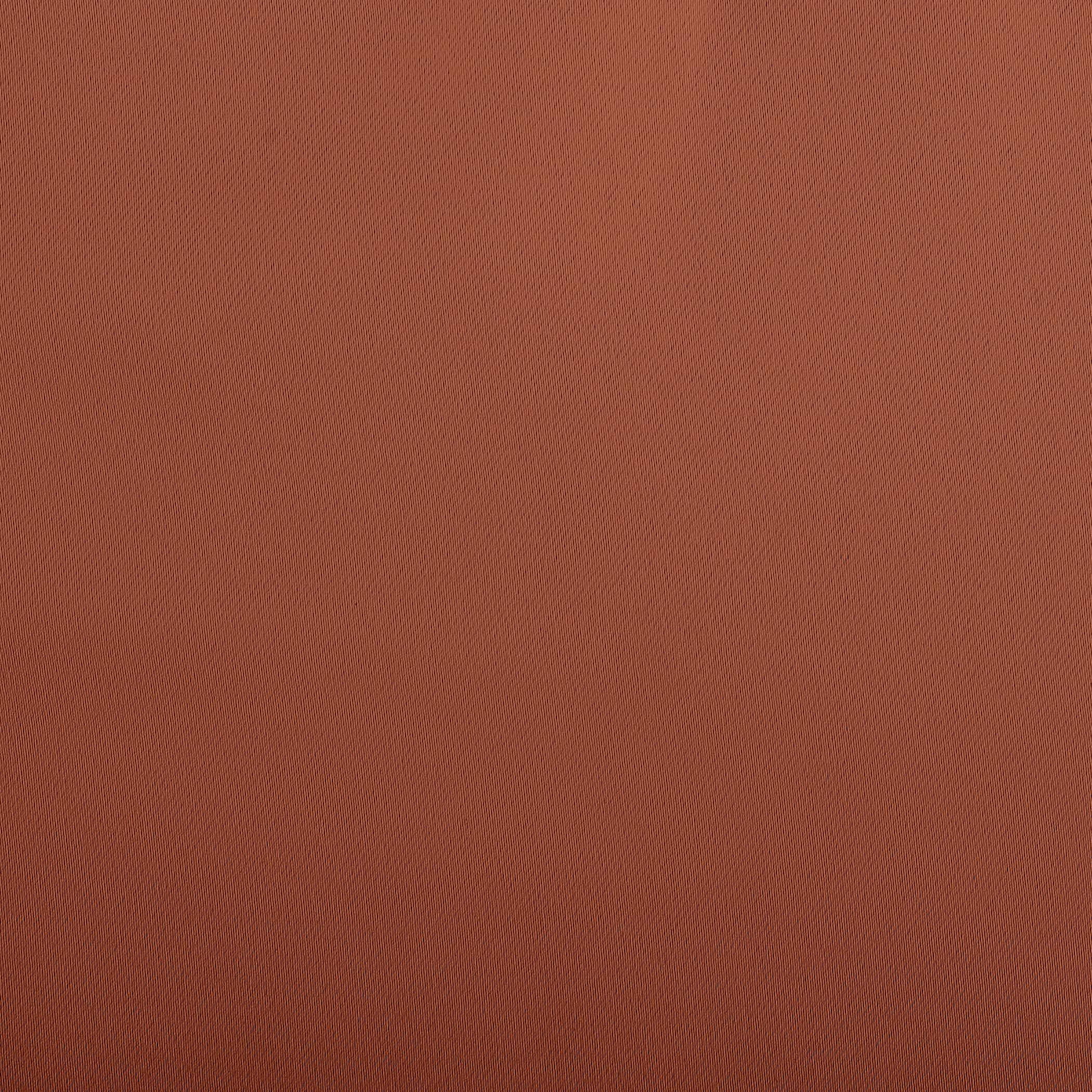54"x84" Sun Zero Blackout Kenneth Energy Saving Grommet Curtain Panel Orange: Modern Brown Polyester Curtain