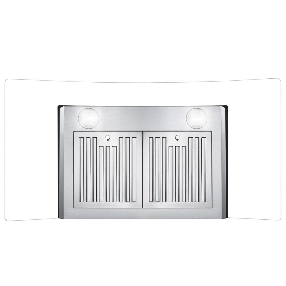 36 in. Vista Collection Ductless Wall Mount Range Hood, Touch Controls, LED Lights, Stainless Steel