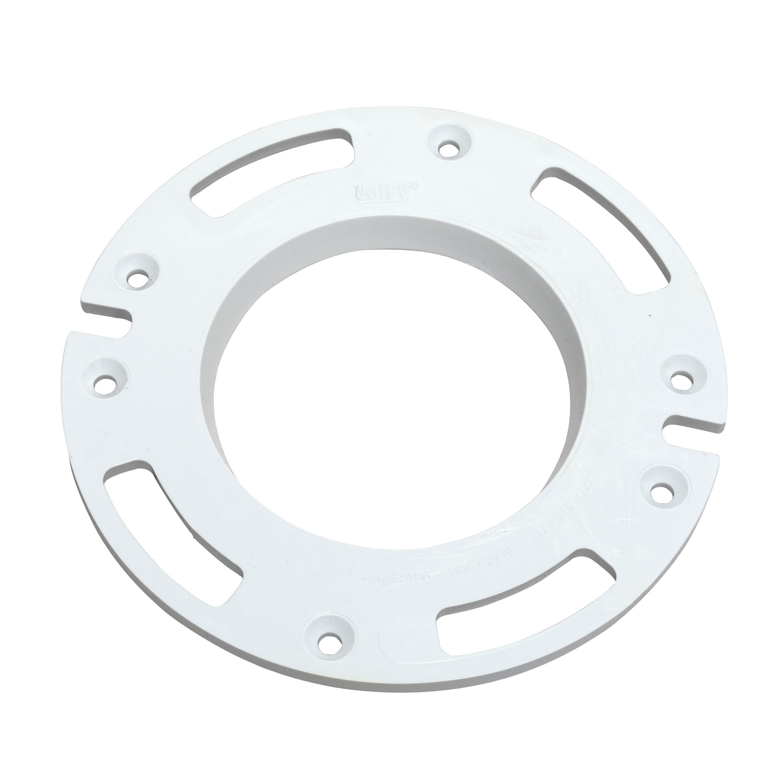 Universal White PVC Closet Flange Spacer