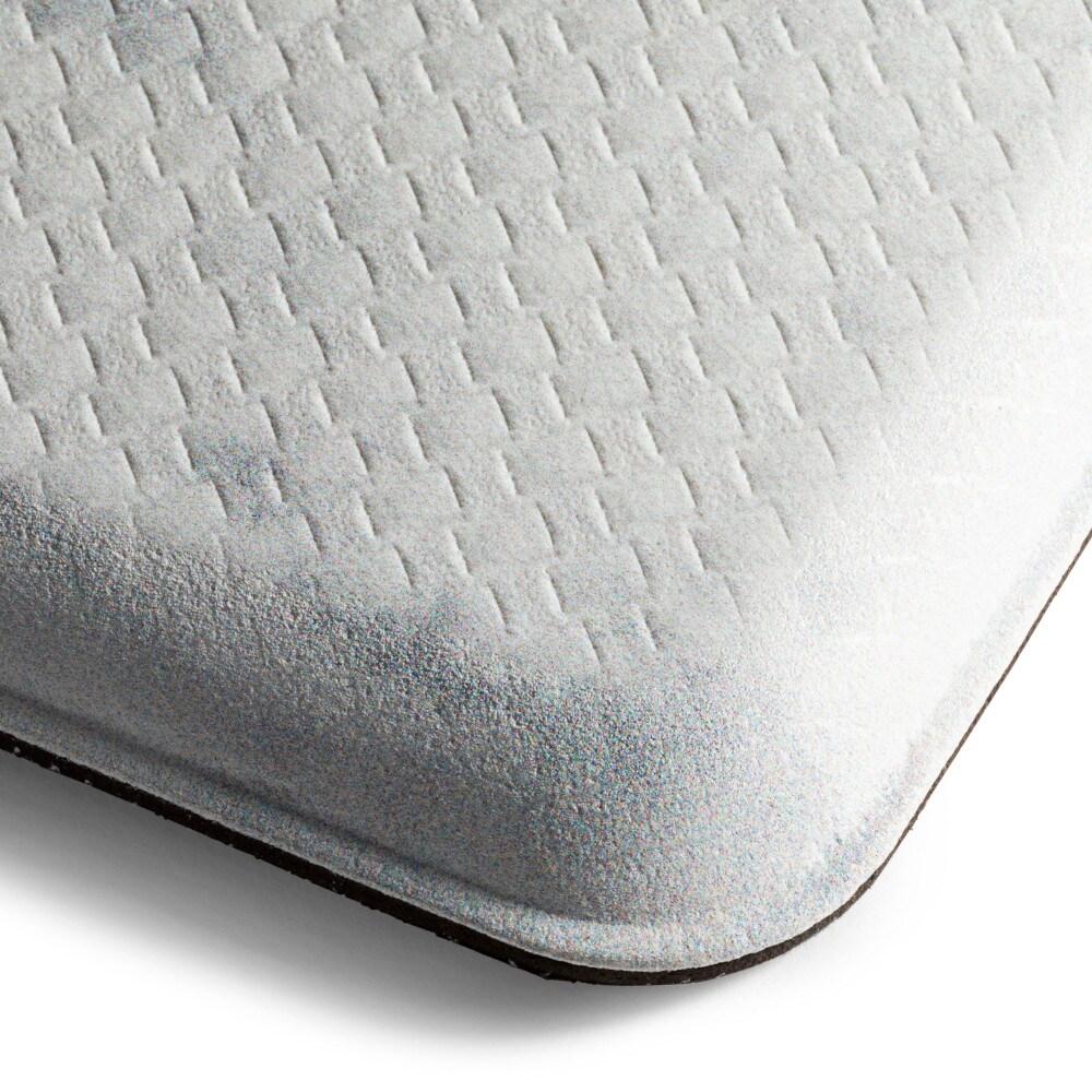 SoHome Cozy Living Watercolor Damask Anti-Fatigue Kitchen Mat, Blue/Gold, 17.5"x30"