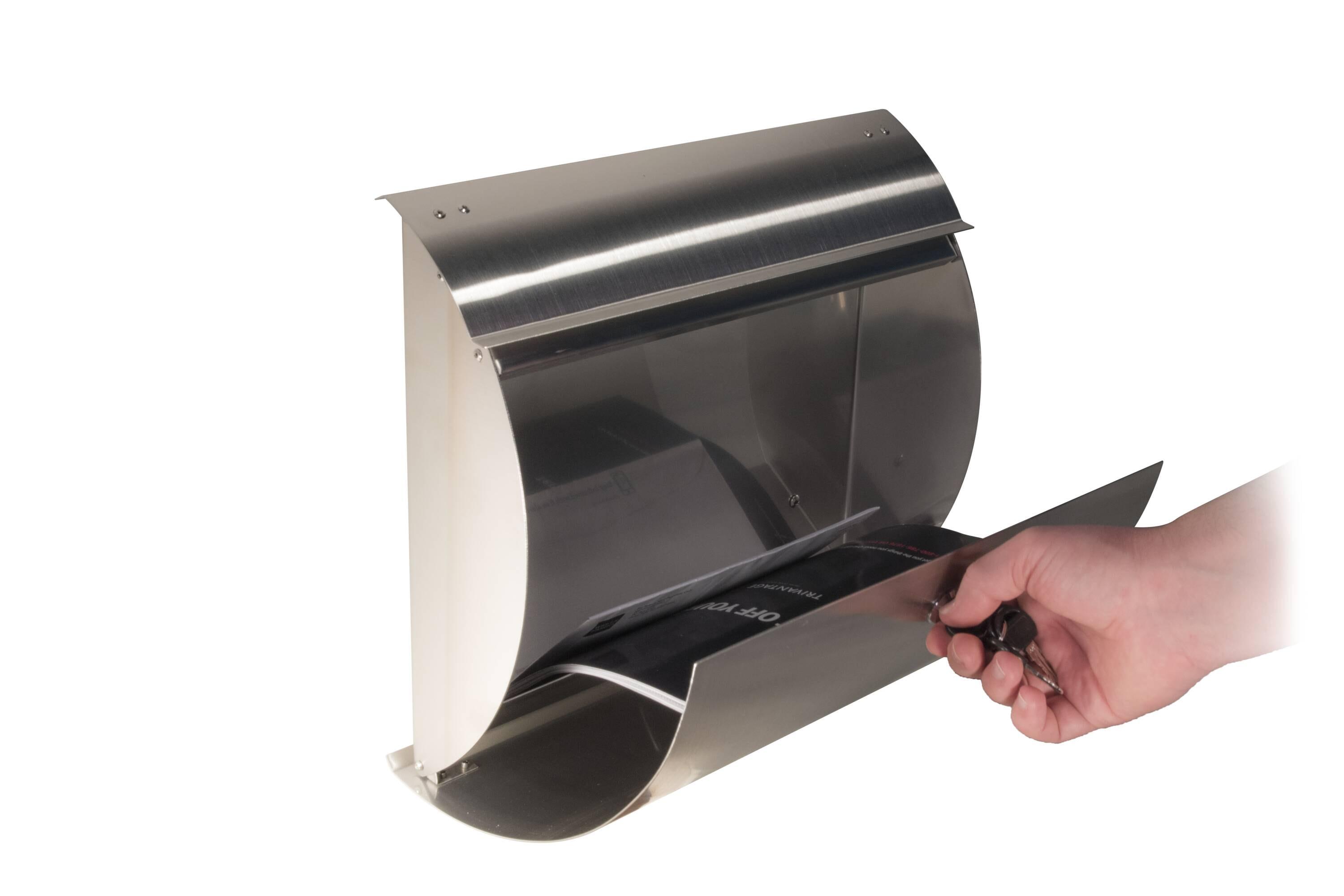 Spira Mailbox Locking Wall Mounted Mailbox
