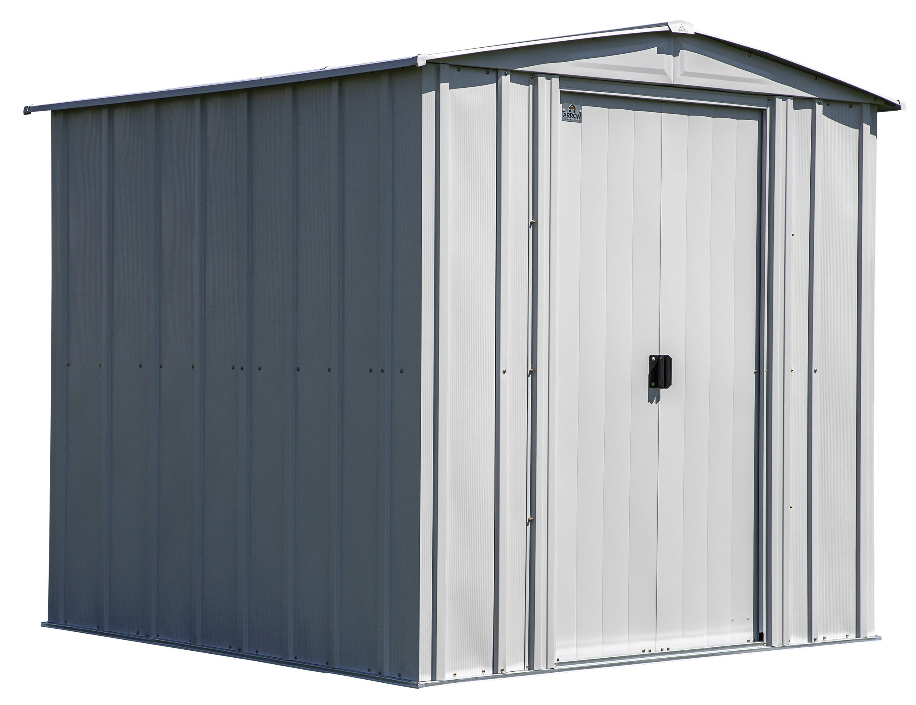 Arrow 6 ft. W x 7 ft. D Steel Vertical Storage Shed