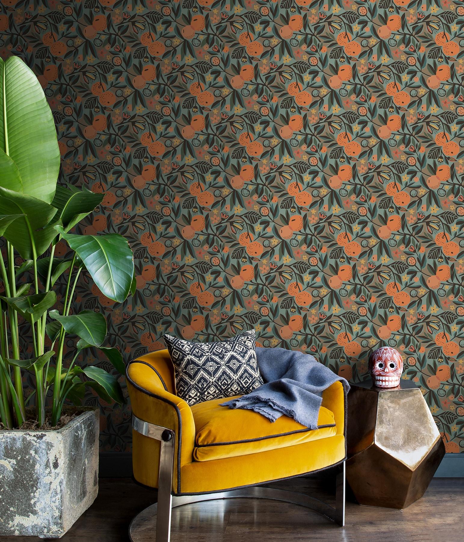 Peel & Stick Floral Roll