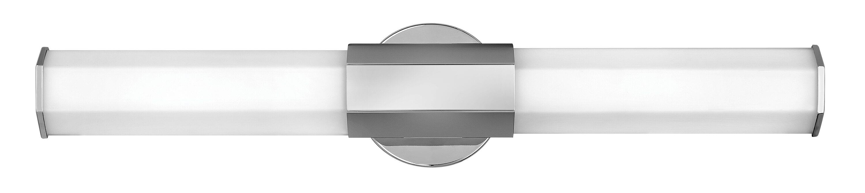 32W Led Medium Bath Vanity In Modern Style 26 Inches Wide By 5 Inches High-Polished Nickel Finish Hinkley Lighting 51152Pn