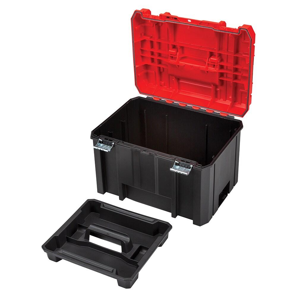 CRAFTSMAN Versastack System 17-in Red Plastic Lockable Tool Box