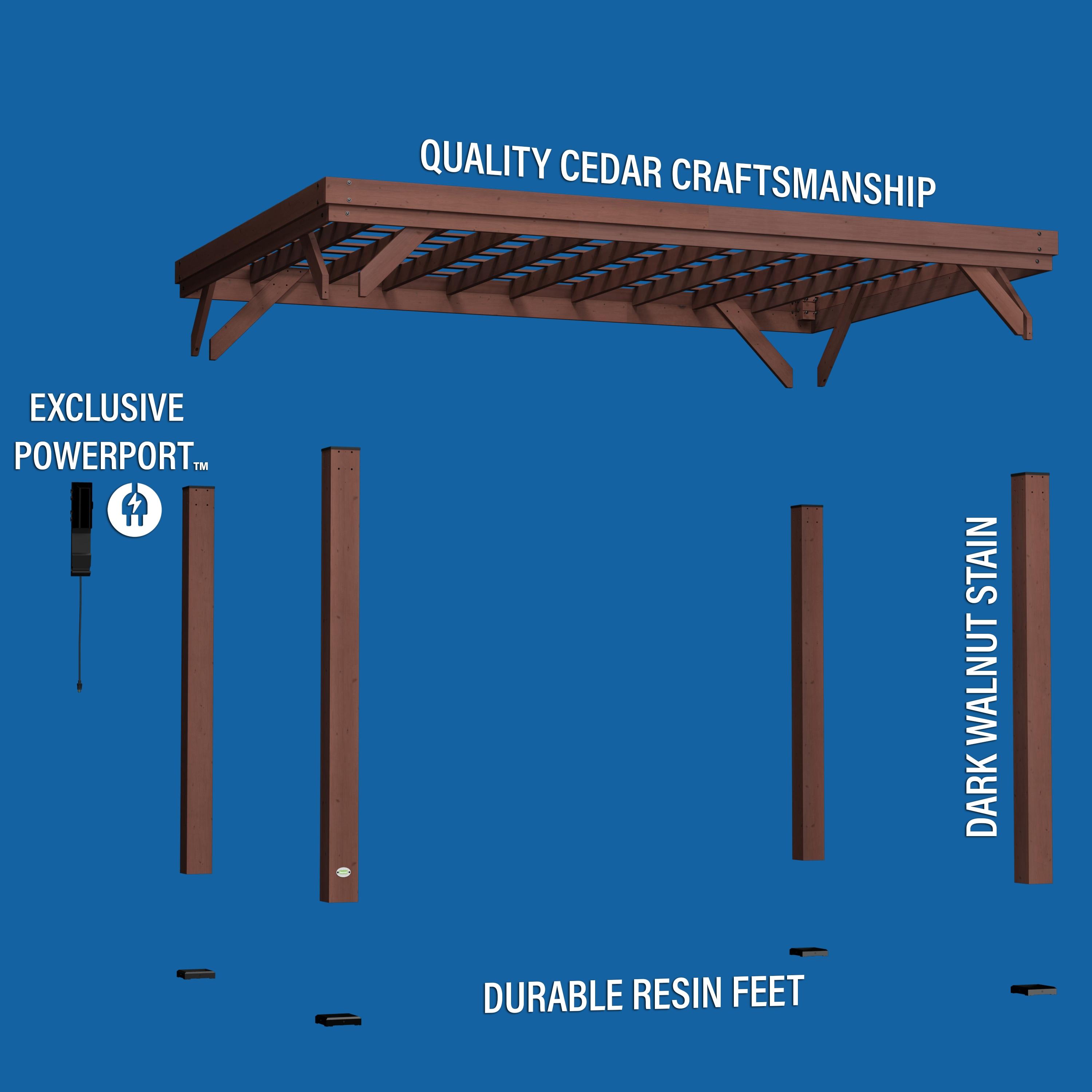 Backyard Discovery 14' x 10' Brockton Pergola