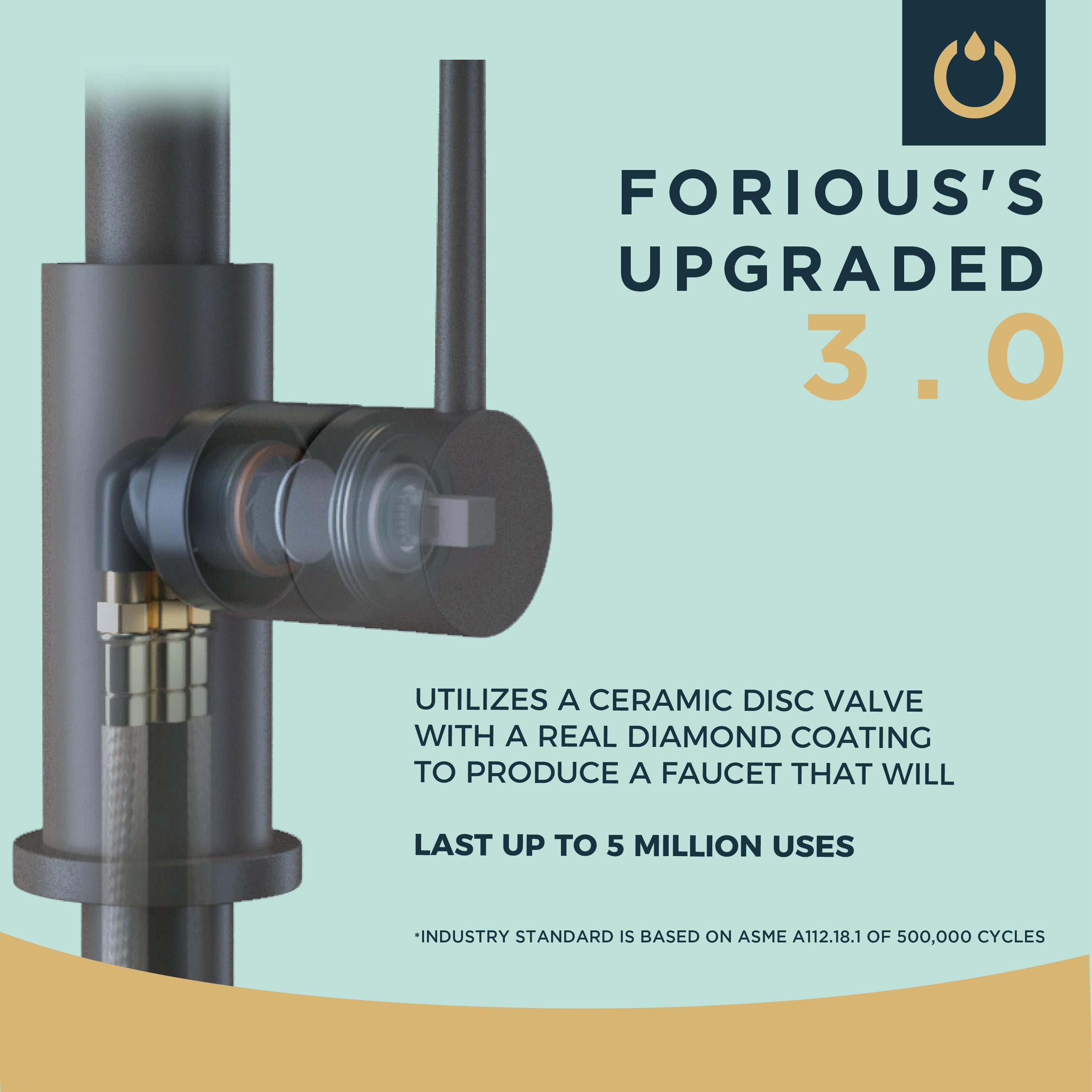 Single Handle Kitchen Faucet with Pull Down Function Sprayer Kitchen Sink Faucet with Deck Plate in Matte Black
