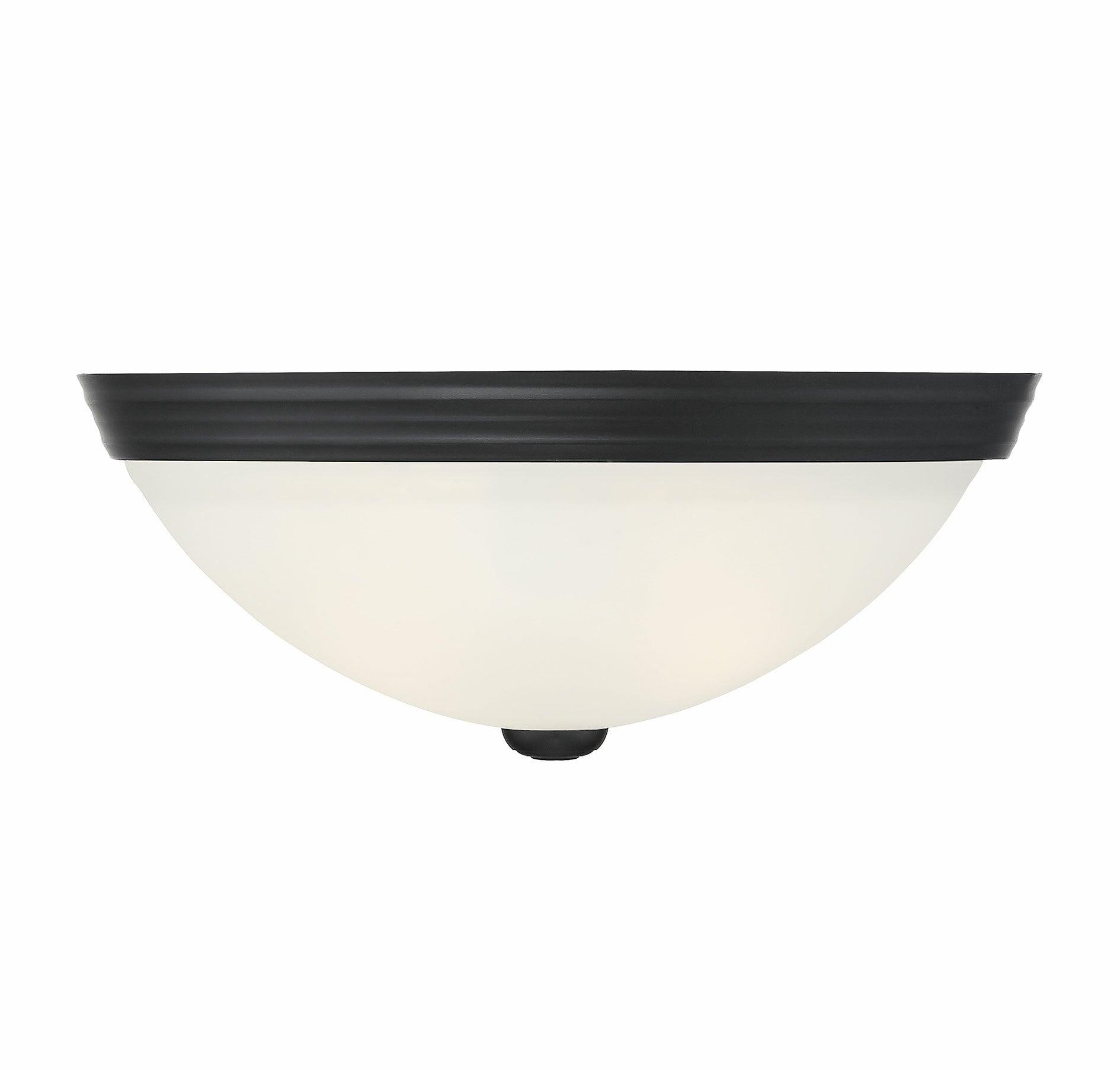 Savoy House NULL 2 - Light Flush Mount in  Black