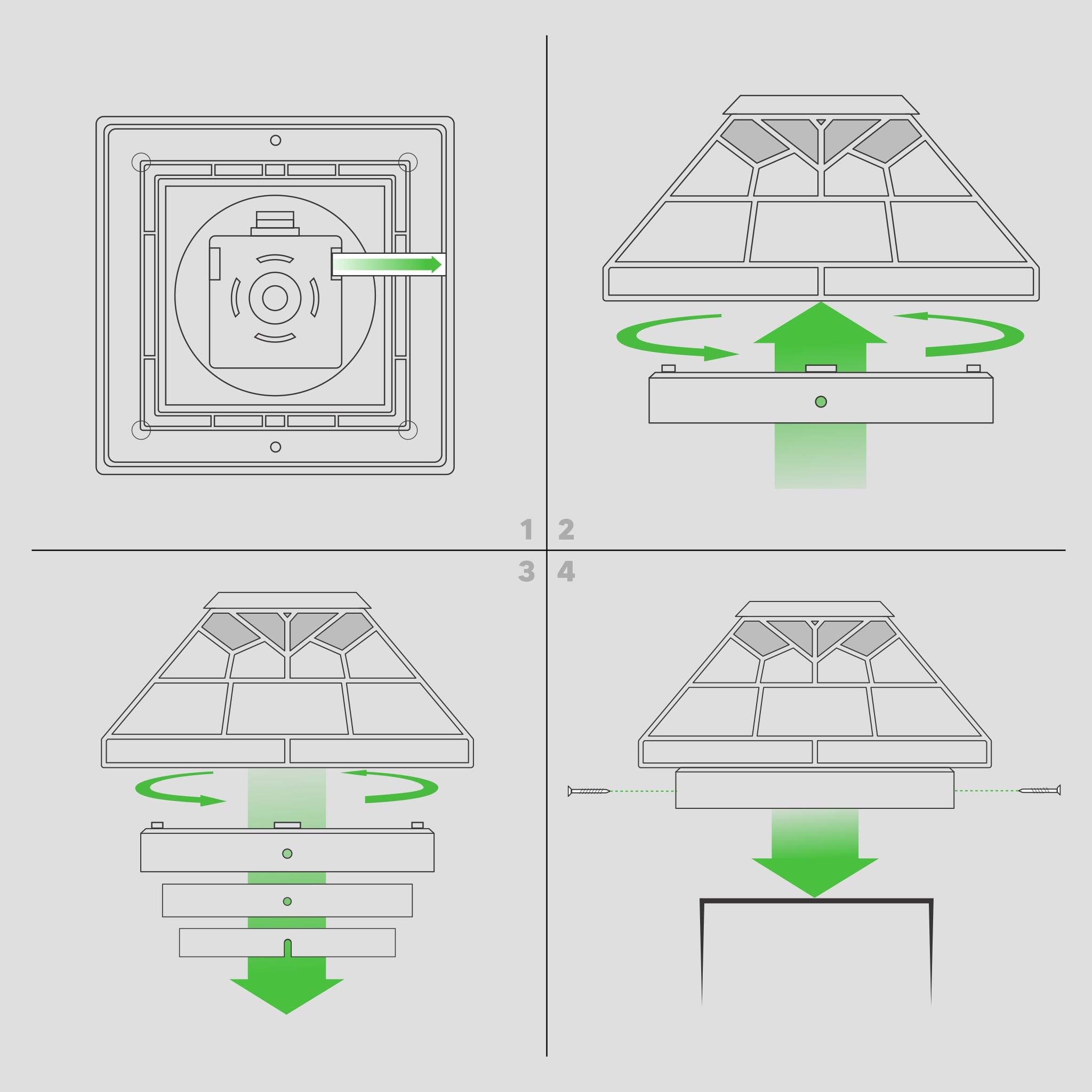 Classy Caps Real Stained Glass Low Voltage Integrated LED Glass Fence Post Cap Light 5 In. X 5 In. with Base Adapter Included