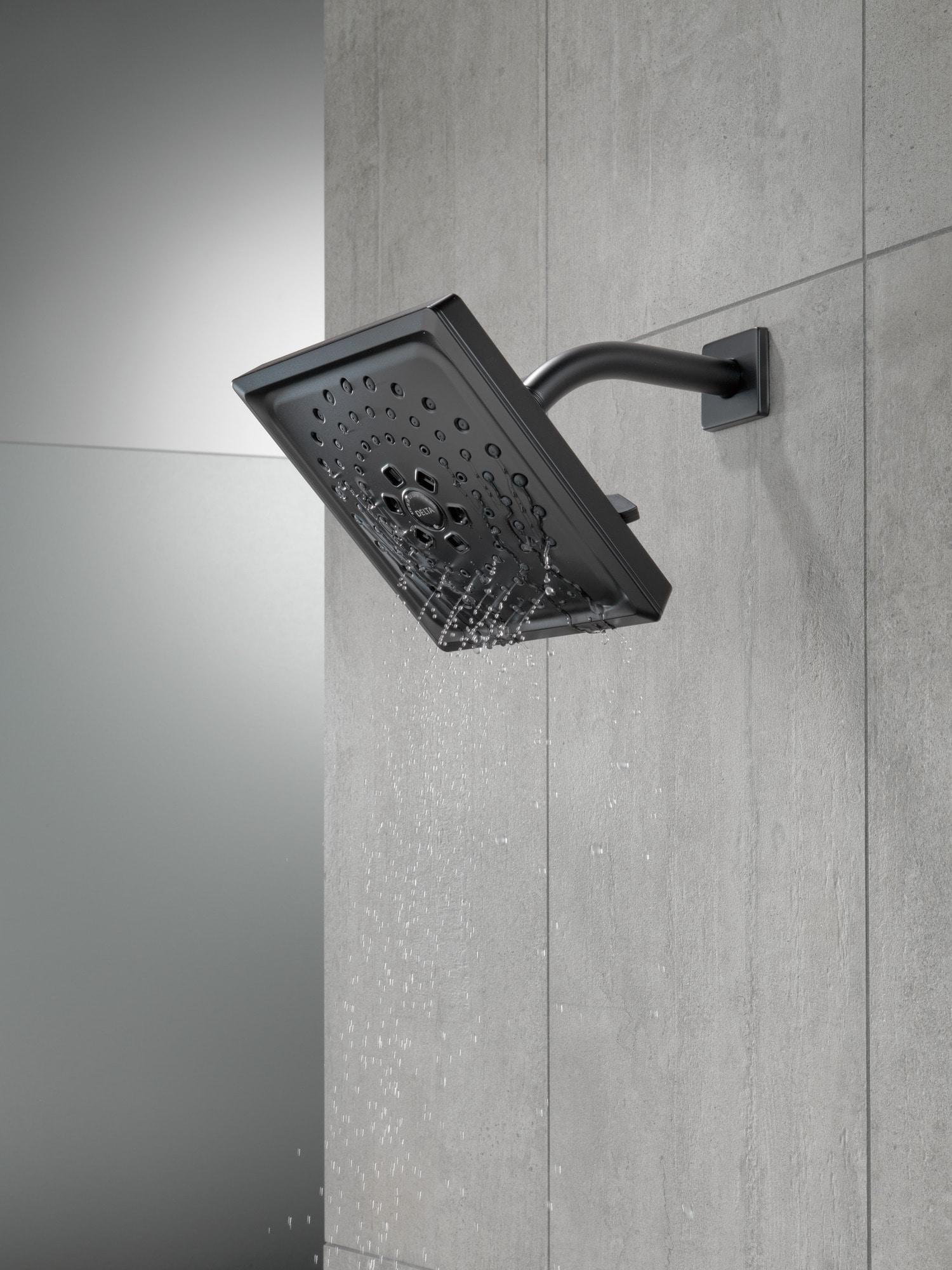 Delta Rp51034 Square Shower Arm Flange - Black