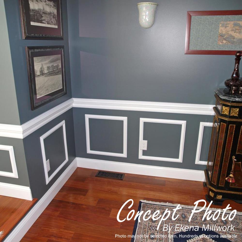 7"H x 1"P x 94 1/2"L Wellington Chair Rail Moulding