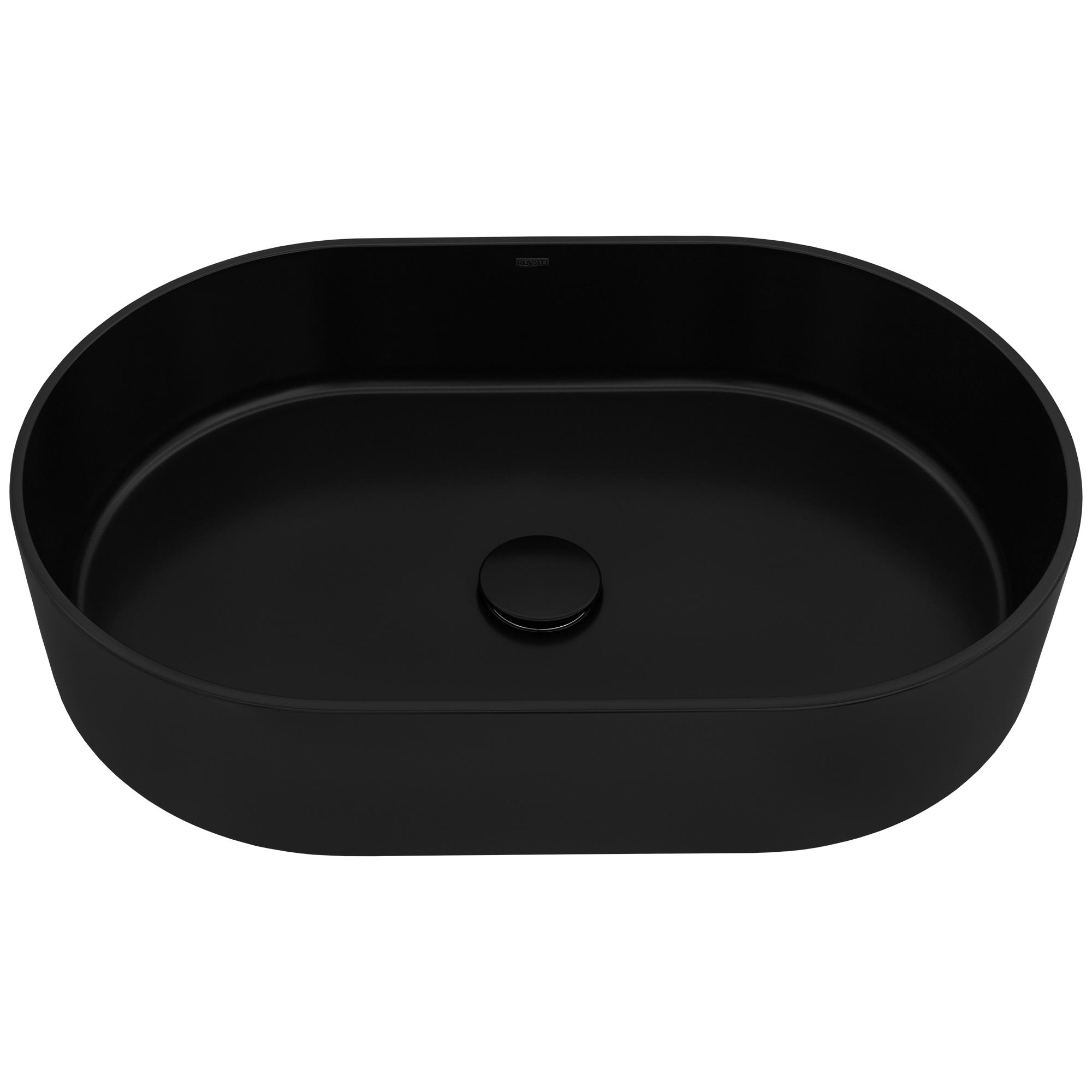 Ruvati 23-inch epiStone Solid Surface Modern Bathroom Vessel Sink