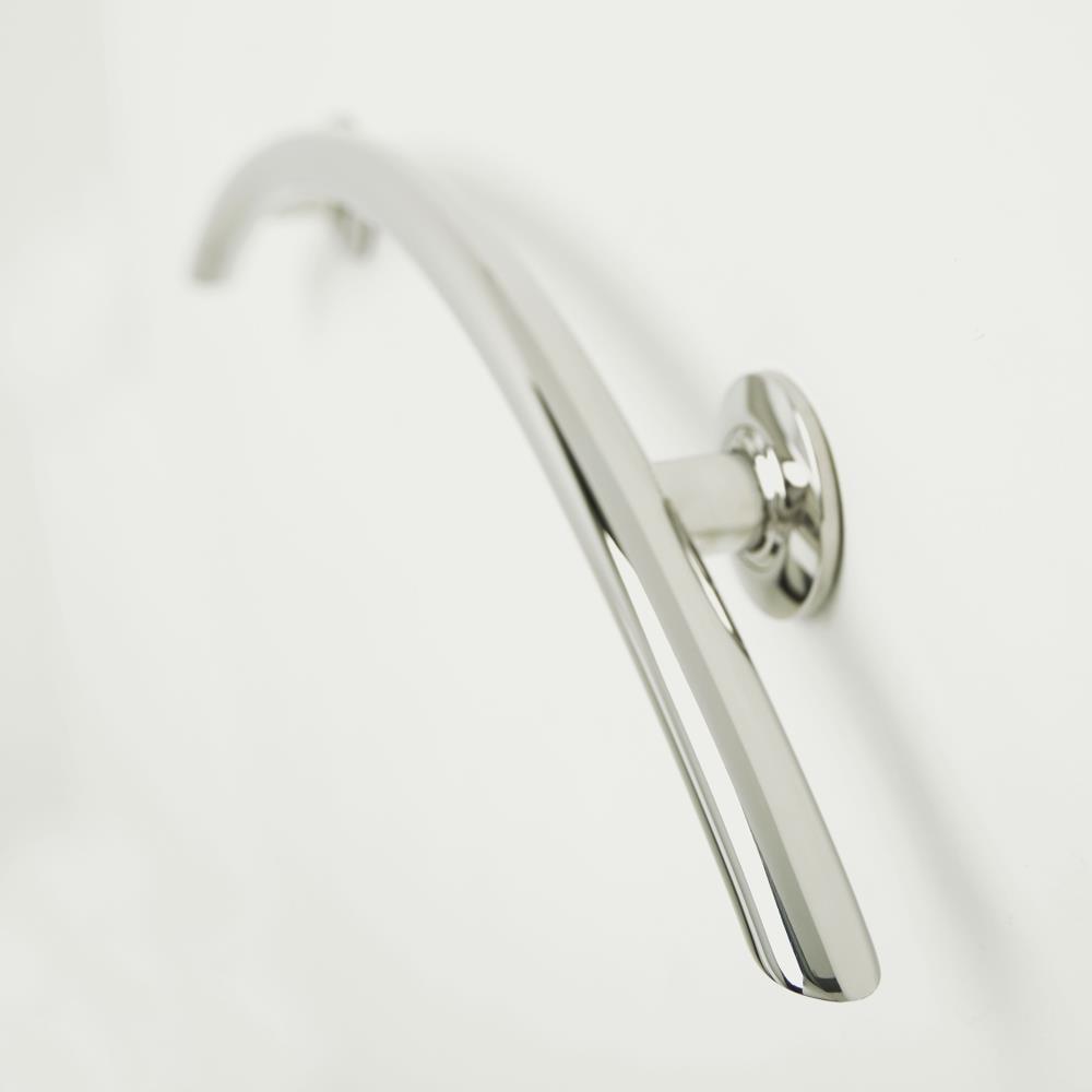 Lifestyle & Wellness Crescent Curved Wall Mount Bathroom Shower 30" Grab Bar