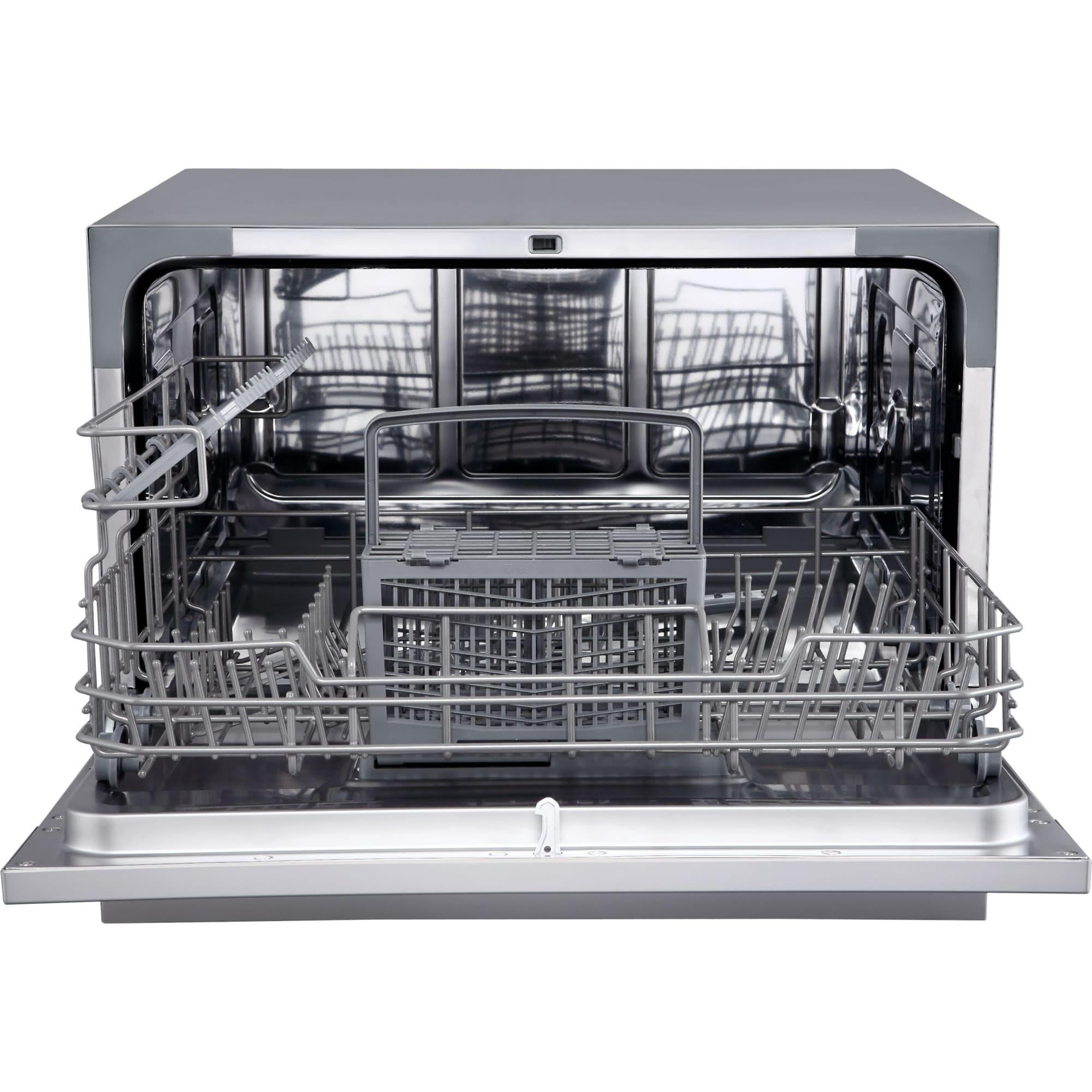 21-5/8 Inch Wide 6 Place Setting Countertop Dishwasher