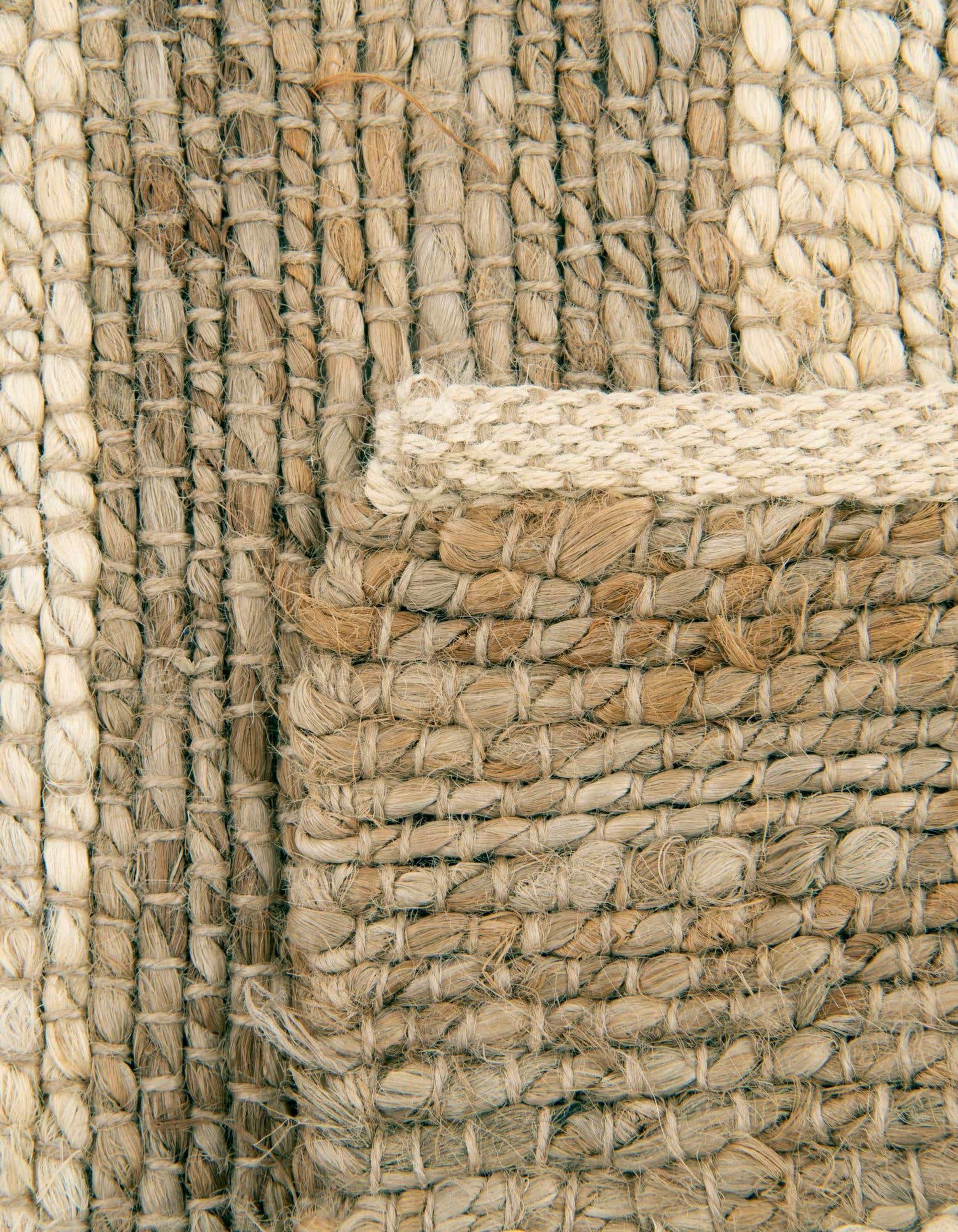 Unique Loom 2' 2 x 3' 1 Braided Jute Rectangle Area Rug